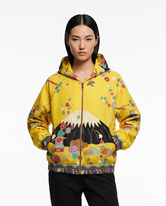 Fuji Hoodie Jacket - KAMONMANEE