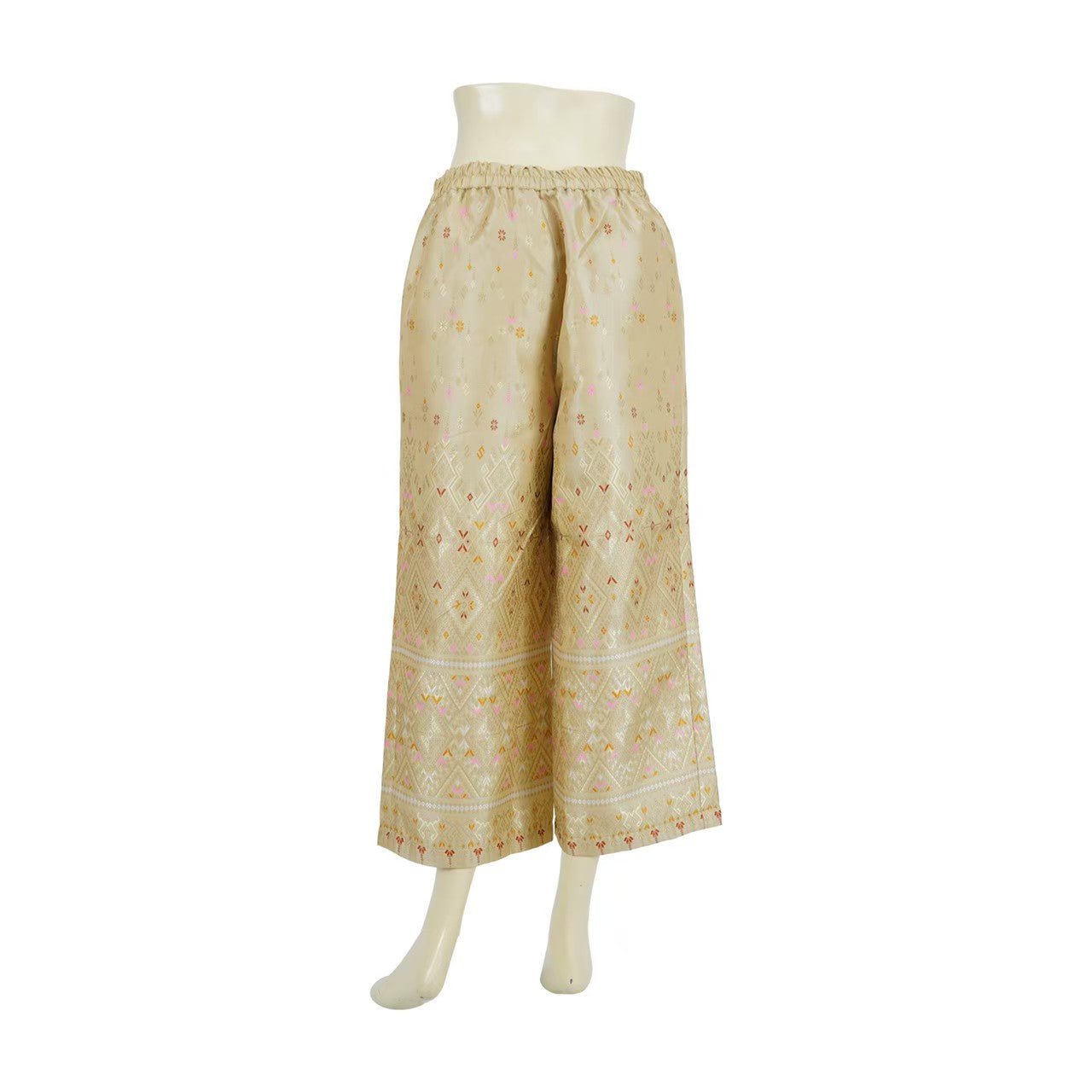 Gold Kalasin Thai Trouser - SOUTH FABRIC
