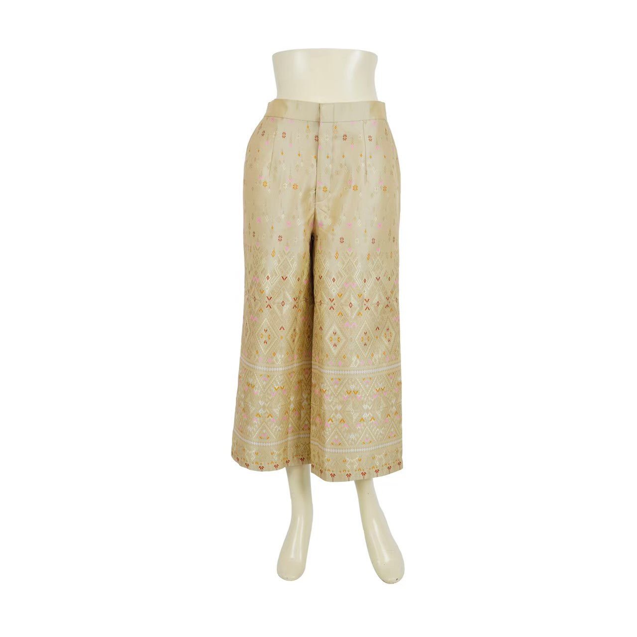 Gold Kalasin Thai Trouser - SOUTH FABRIC