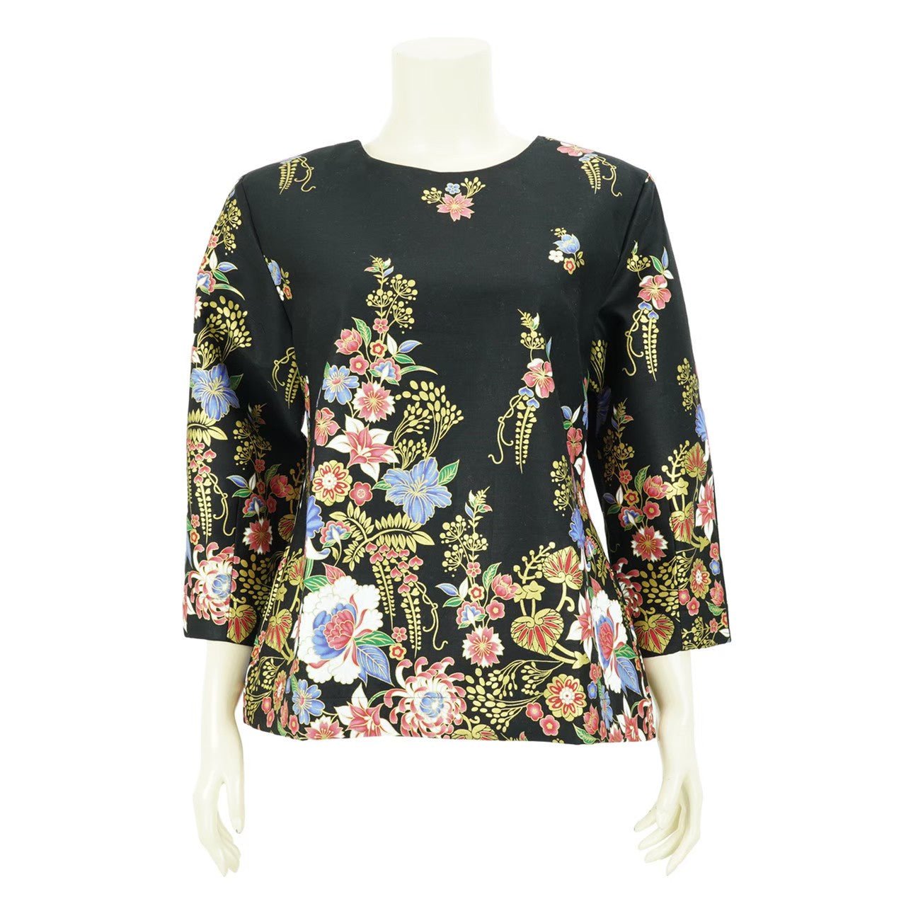 Gold Printed Blouse - SOUTH FABRIC