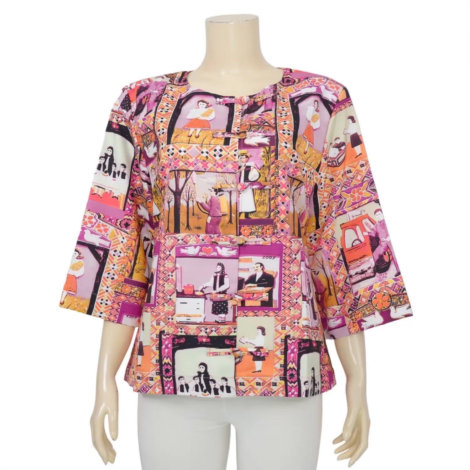 Hall Of Frame Blouse - THE MUSEUM