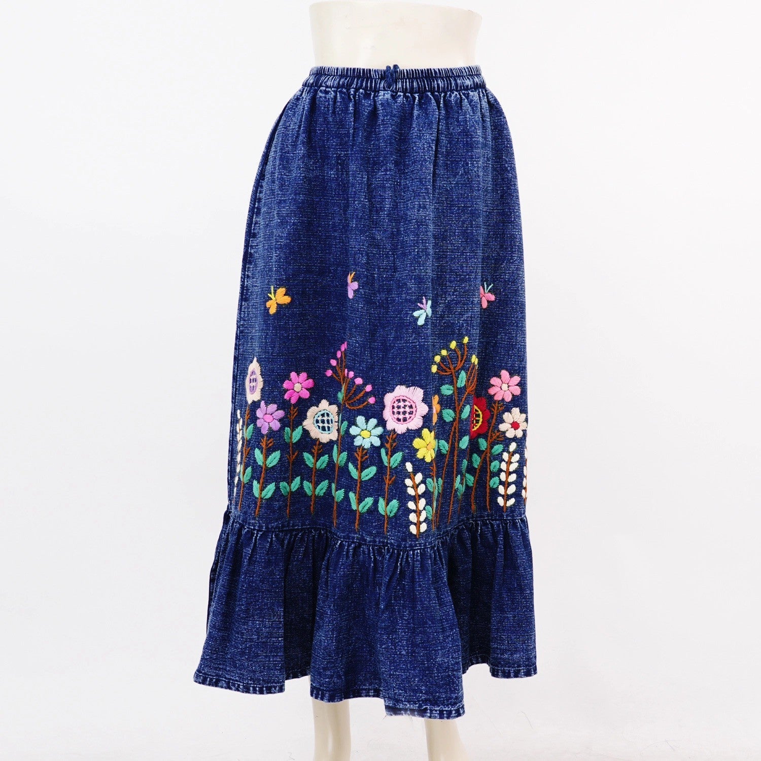 Hand Embroider Skirt - SIAM TEXTILE