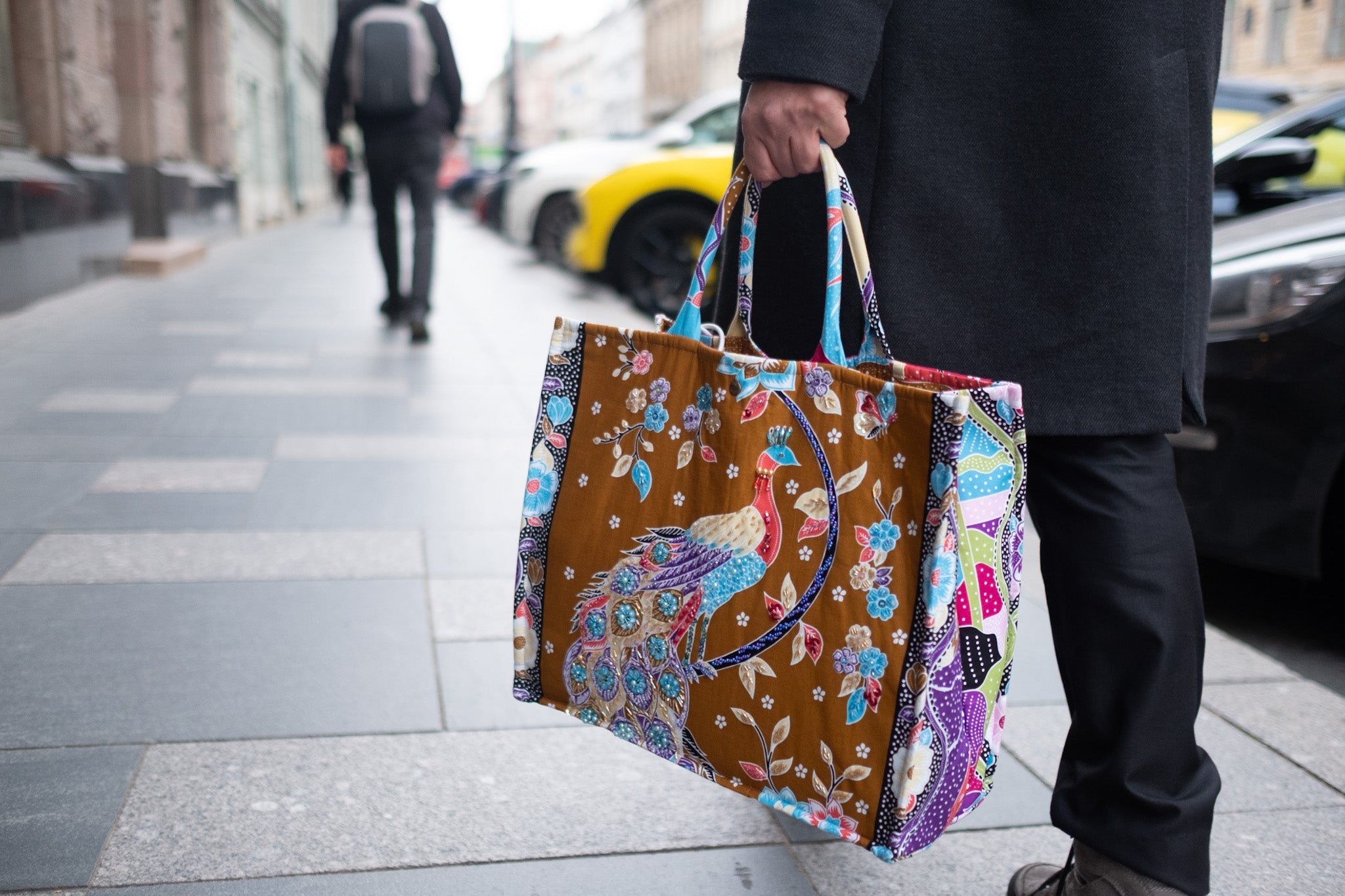 Handmade Bead Tote Bag - KAMONMANEE