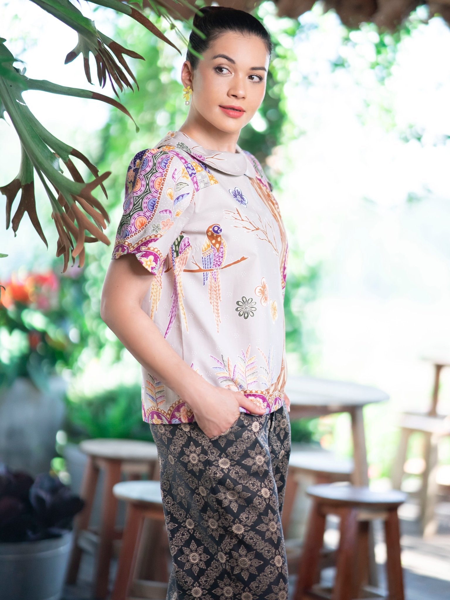 Happily Batik Blouse - SOUTH FABRIC