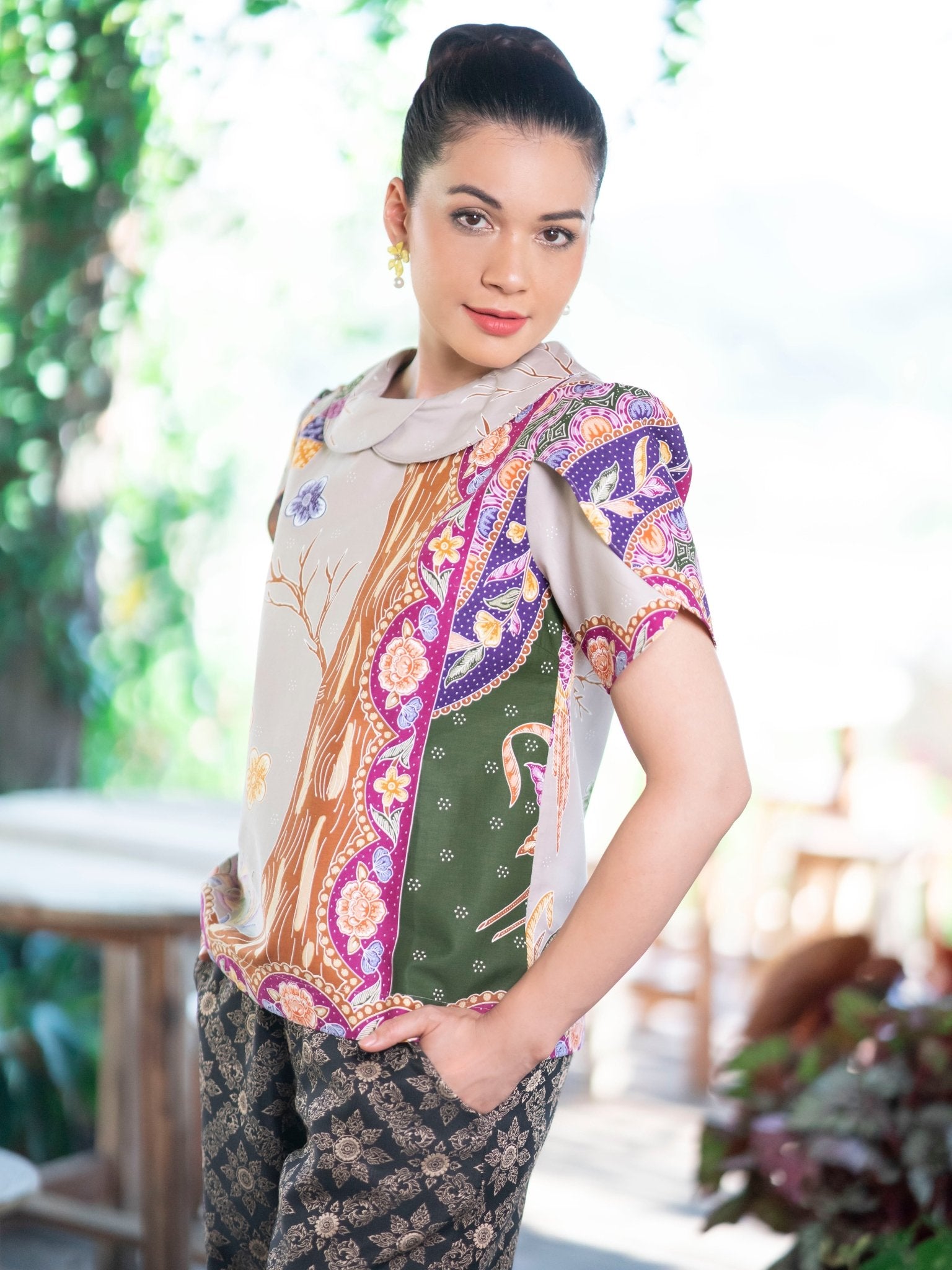 Happily Batik Blouse - SOUTH FABRIC