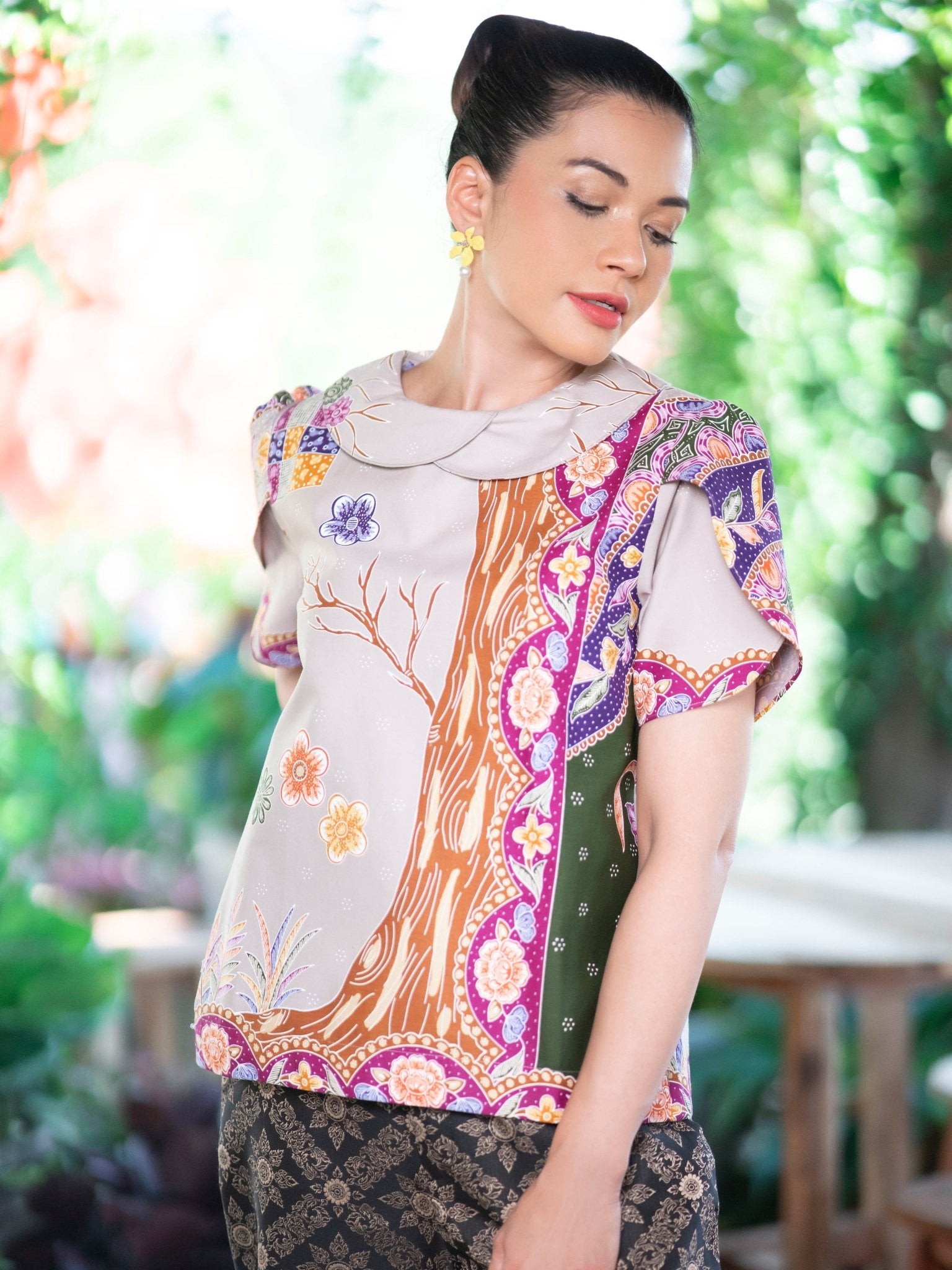 Happily Batik Blouse - SOUTH FABRIC