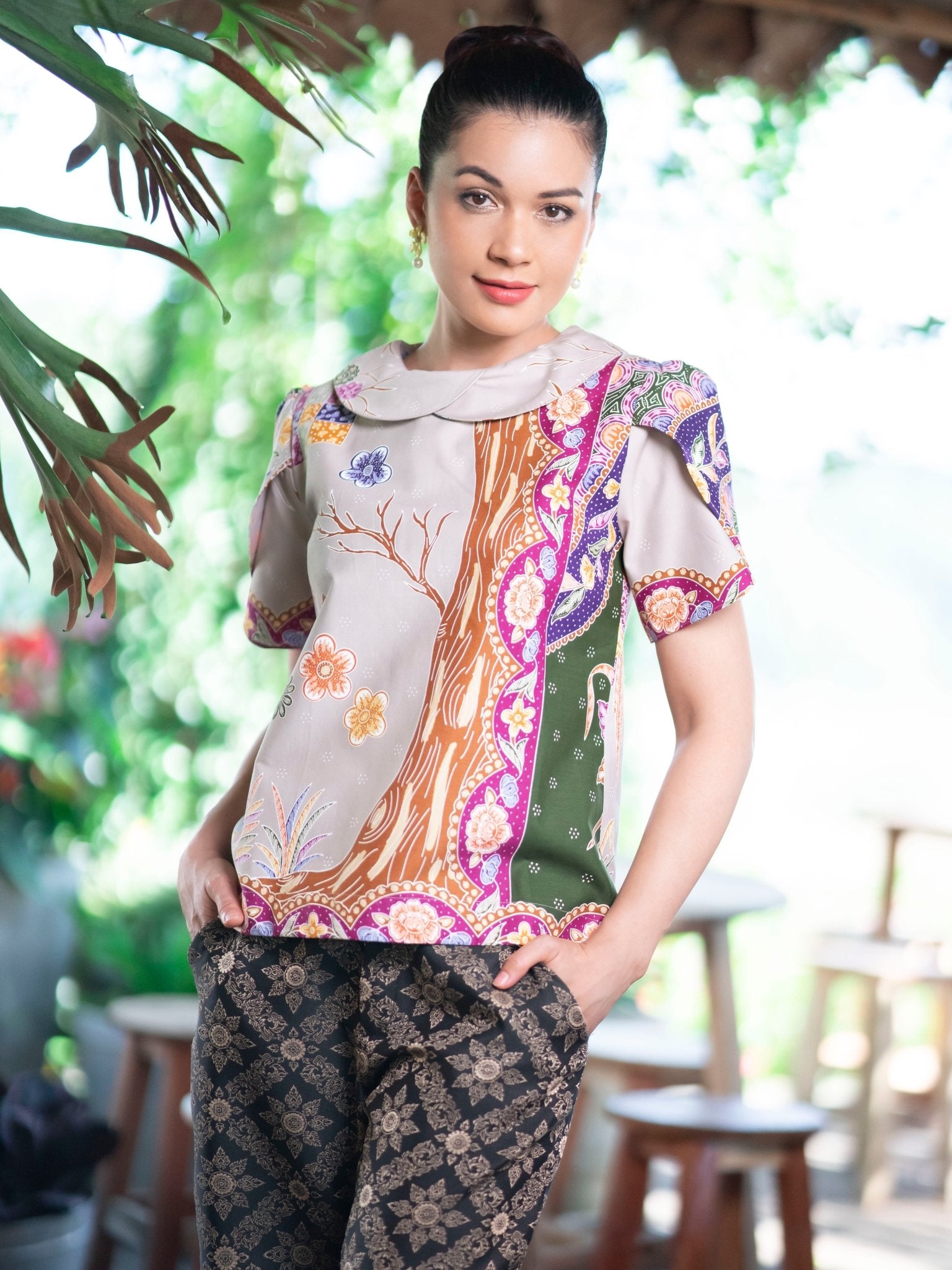 Happily Batik Blouse - SOUTH FABRIC