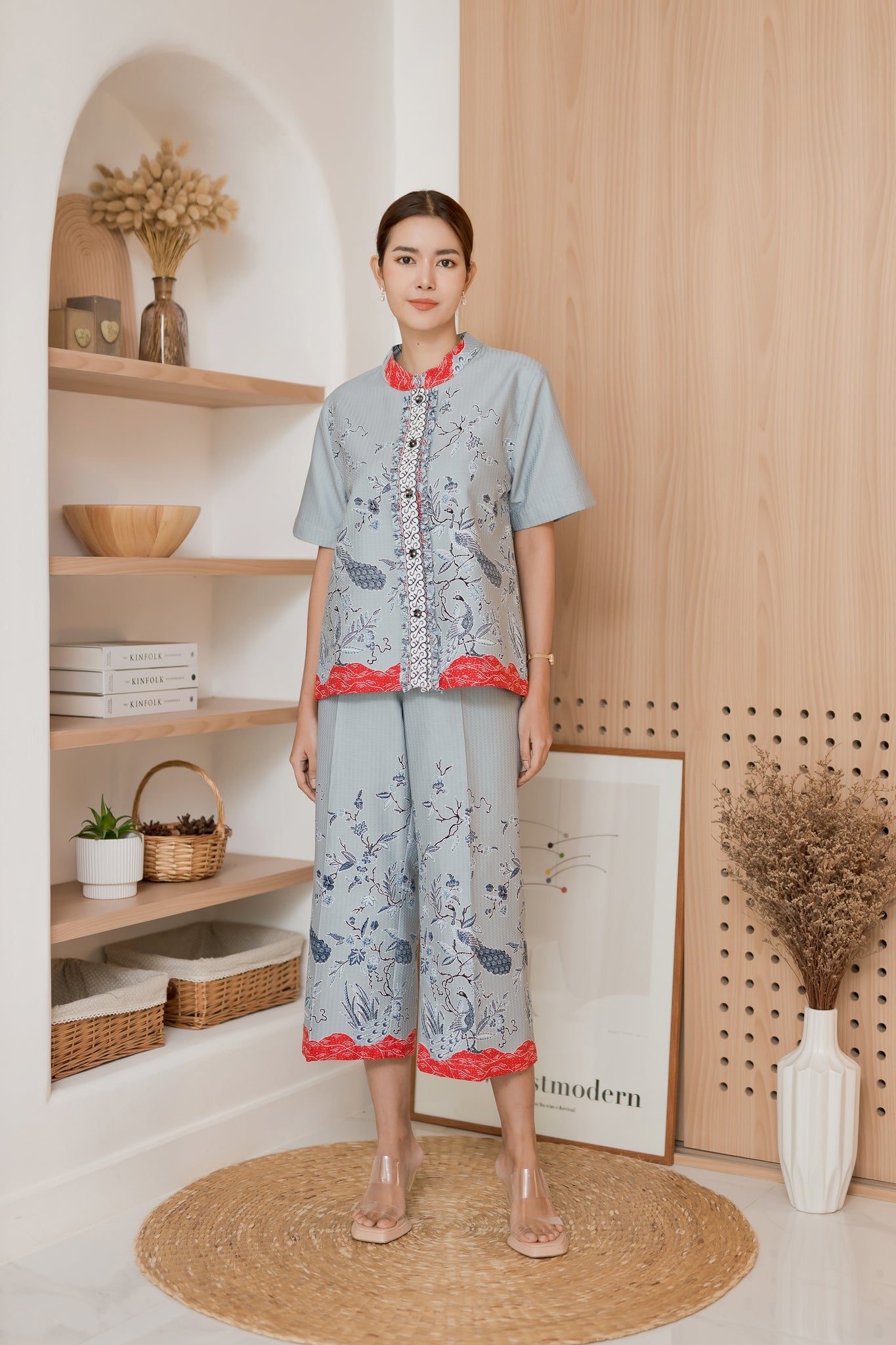 Holiday Batik Blouse - SOUTH FABRIC