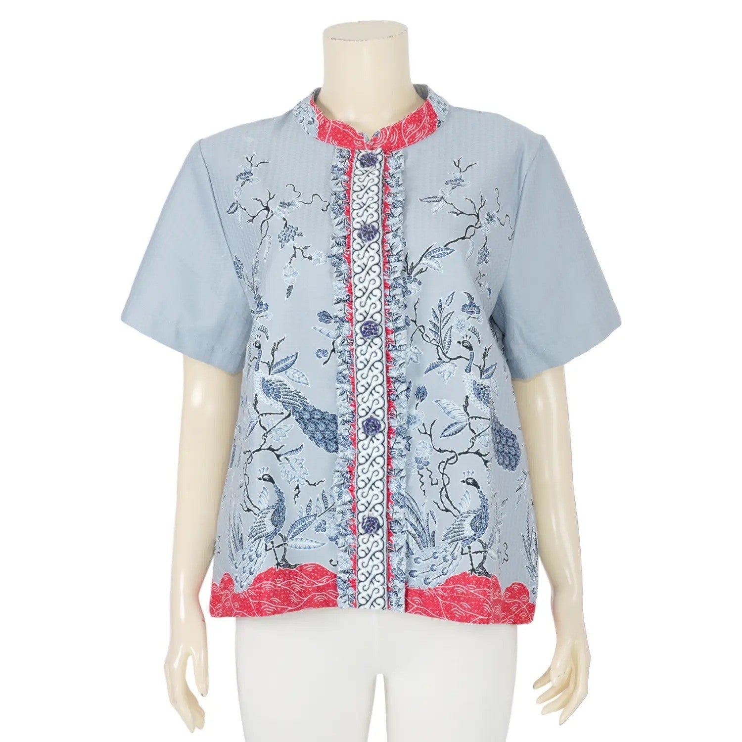 Holiday Batik Blouse - SOUTH FABRIC