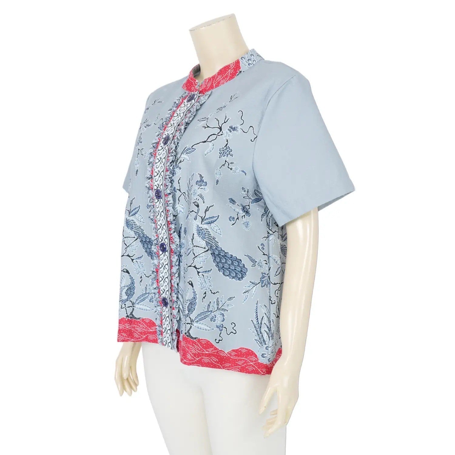 Holiday Batik Blouse - SOUTH FABRIC