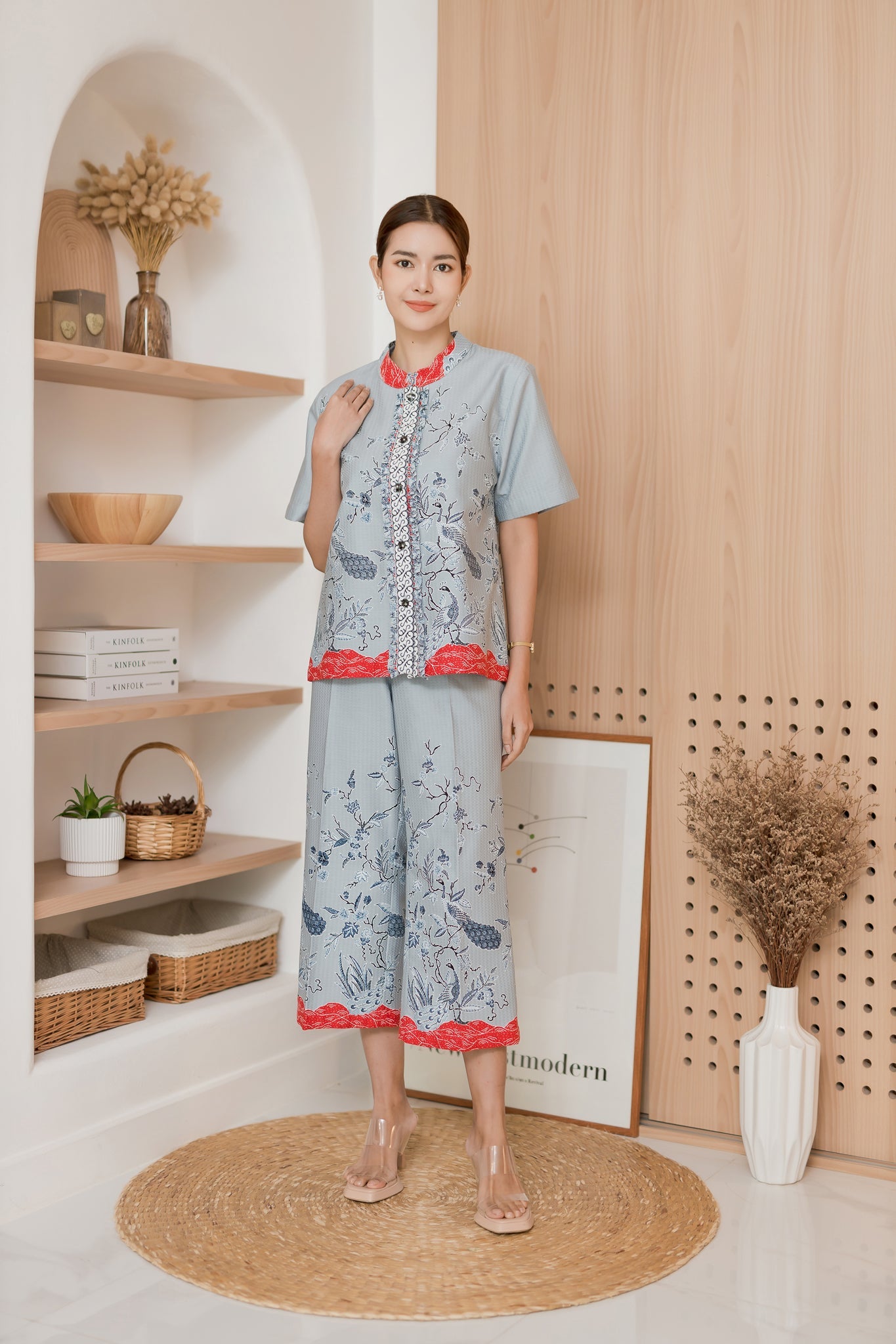 Holiday Batik Blouse - SOUTH FABRIC