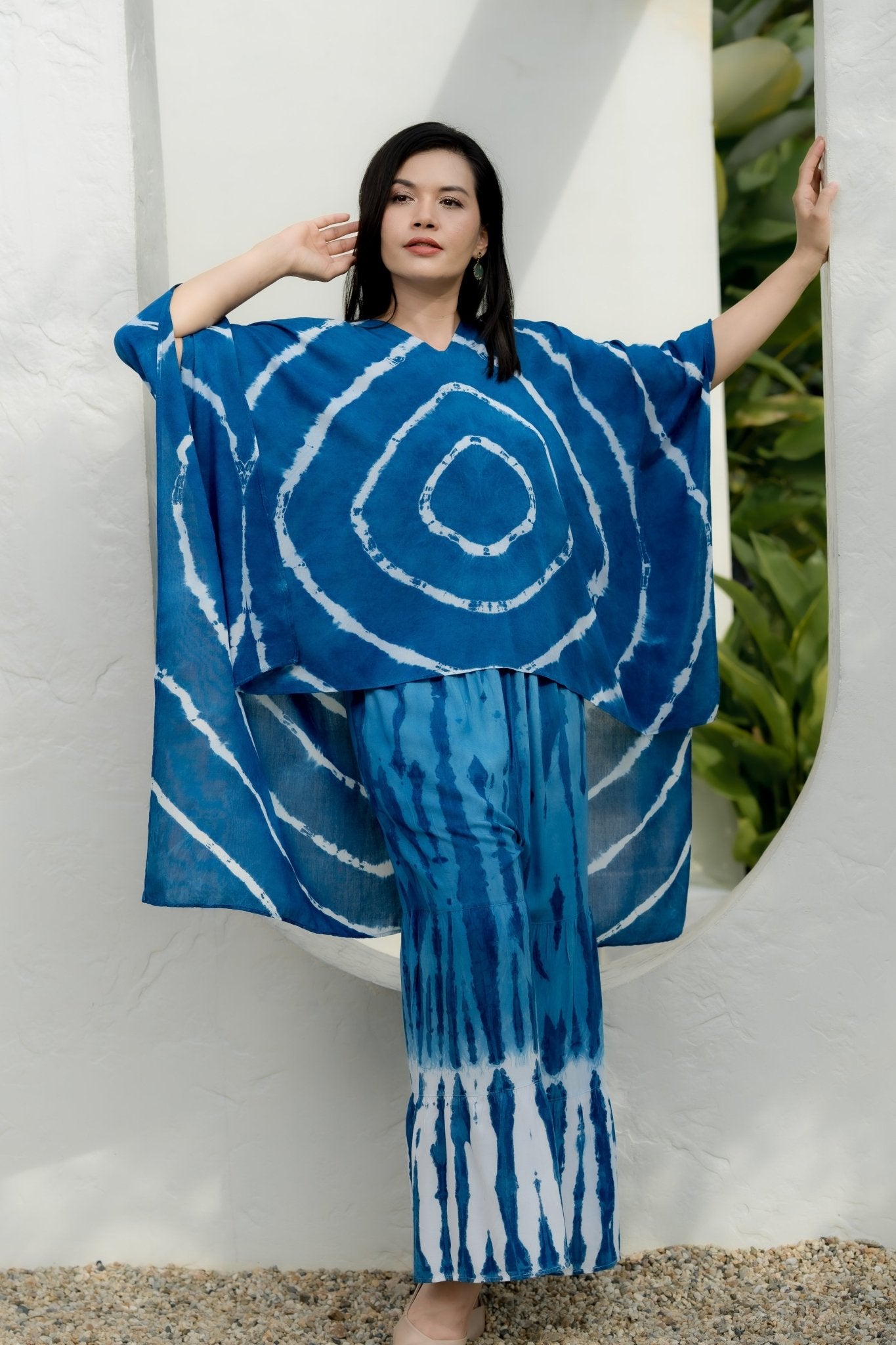 Indigo Tie Dye Pants - SIAM TEXTILE