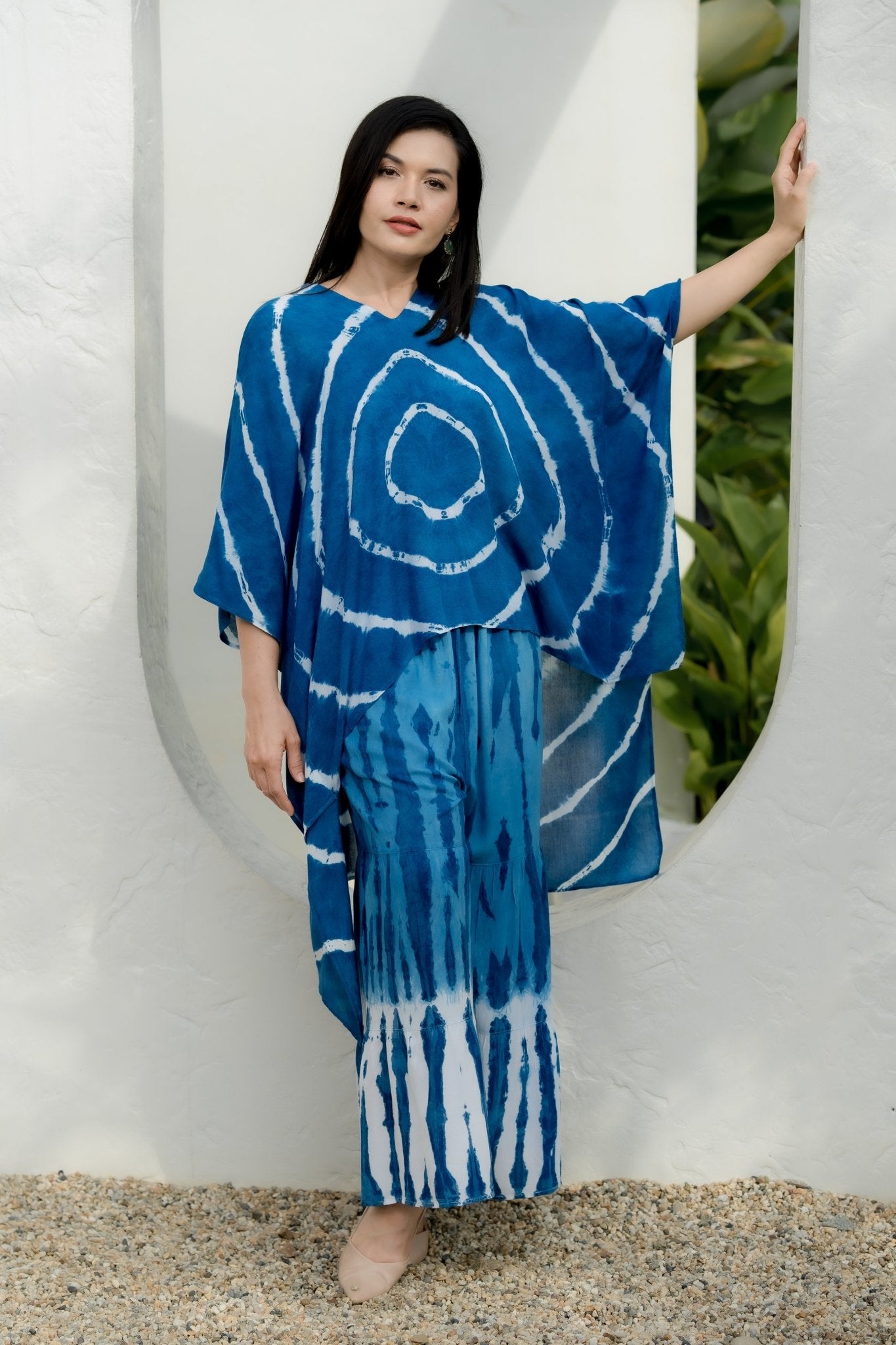 Indigo Tie Dye Pants - SIAM TEXTILE