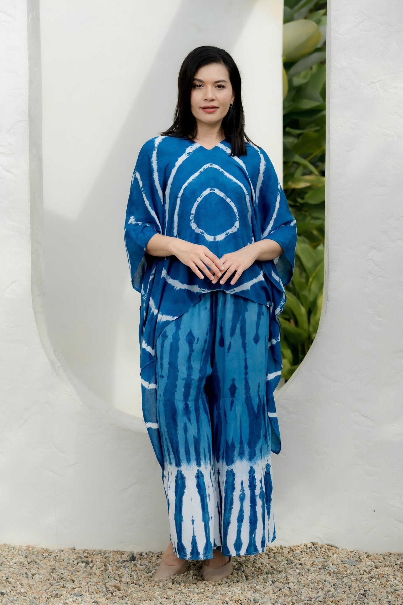 Indigo Tie Dye Pants - SIAM TEXTILE