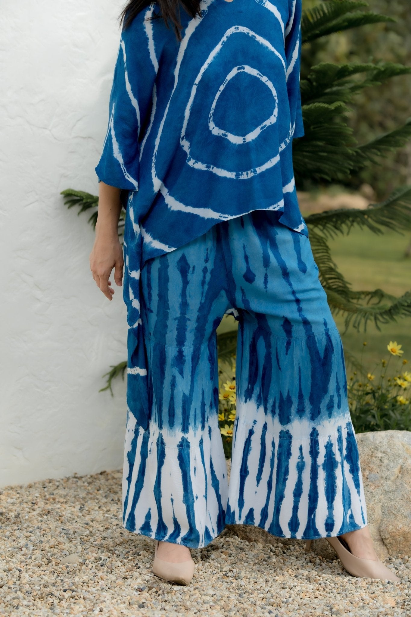 Indigo Tie Dye Pants - SIAM TEXTILE