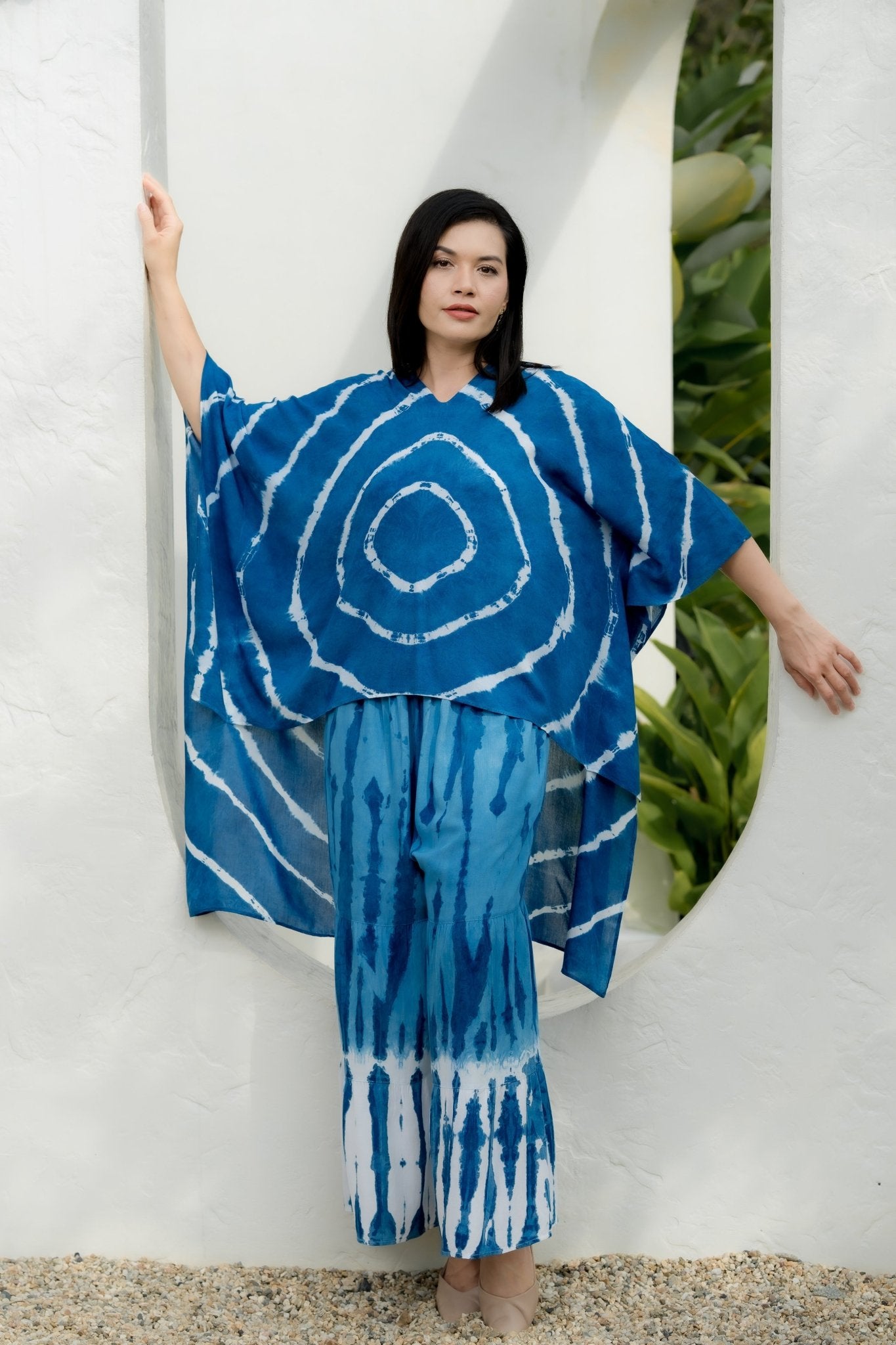 Indigo Tie Dye Pants - SIAM TEXTILE