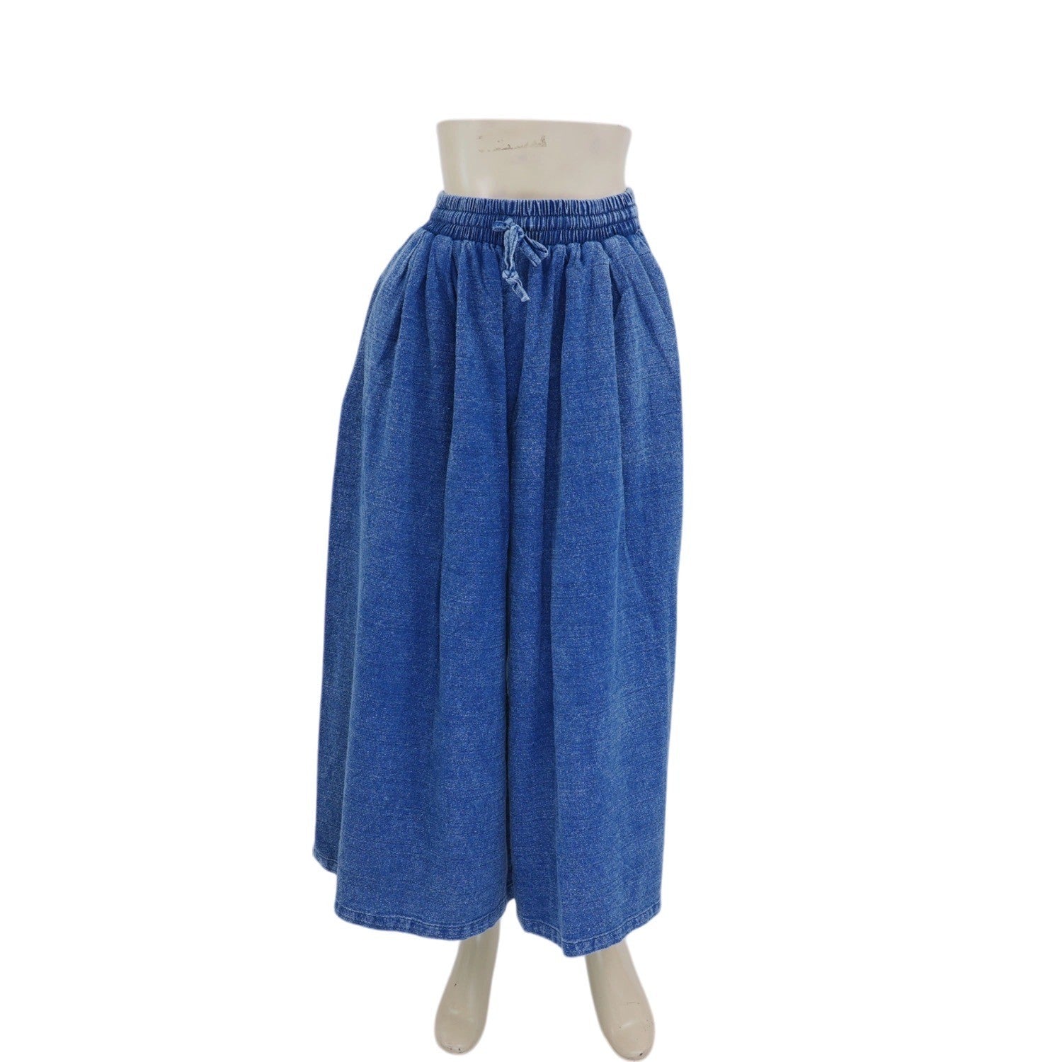 Indigo Wide Pants - SIAM TEXTILE