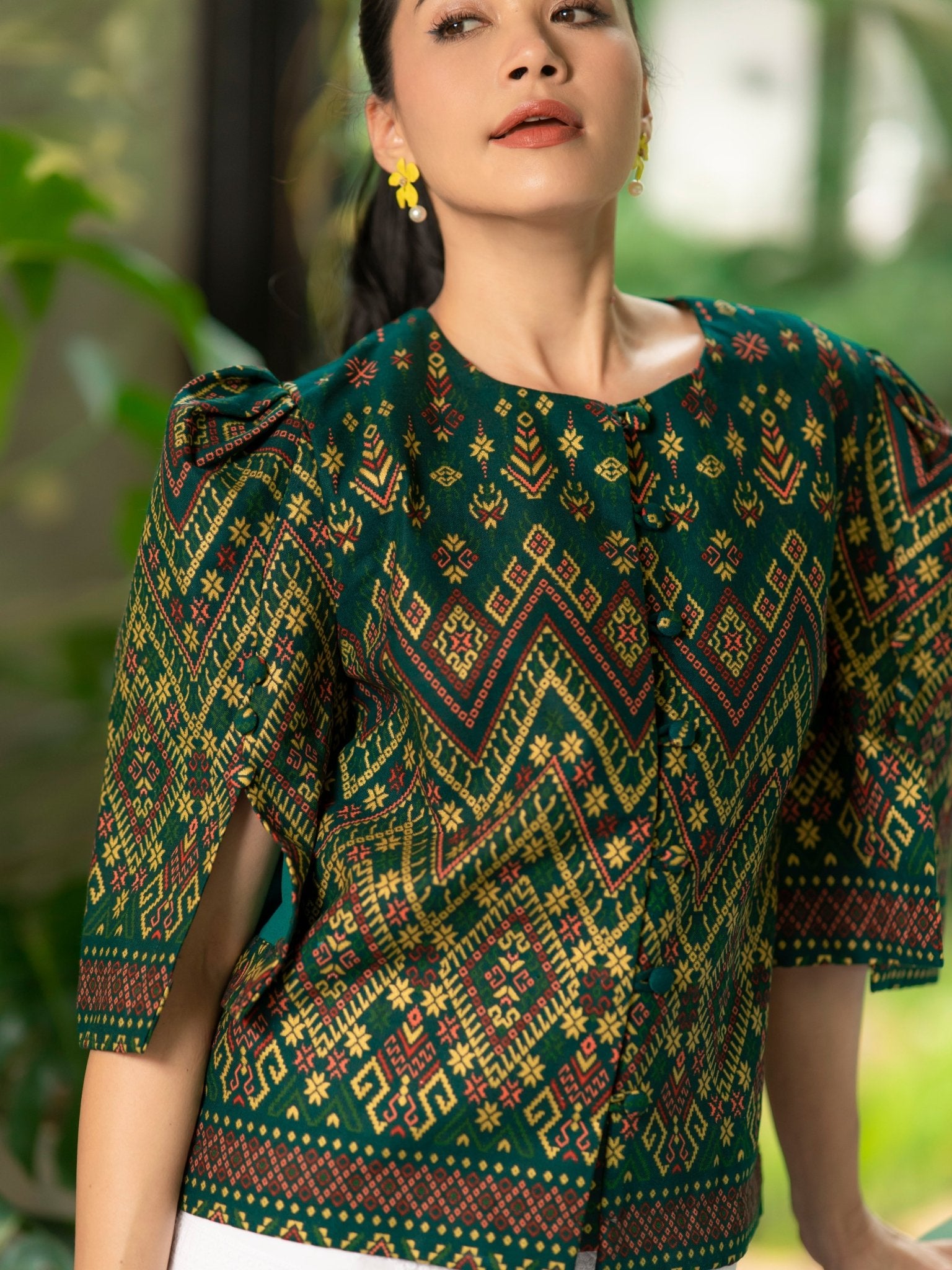 Kalasin Antique Blouse - SOUTH FABRIC