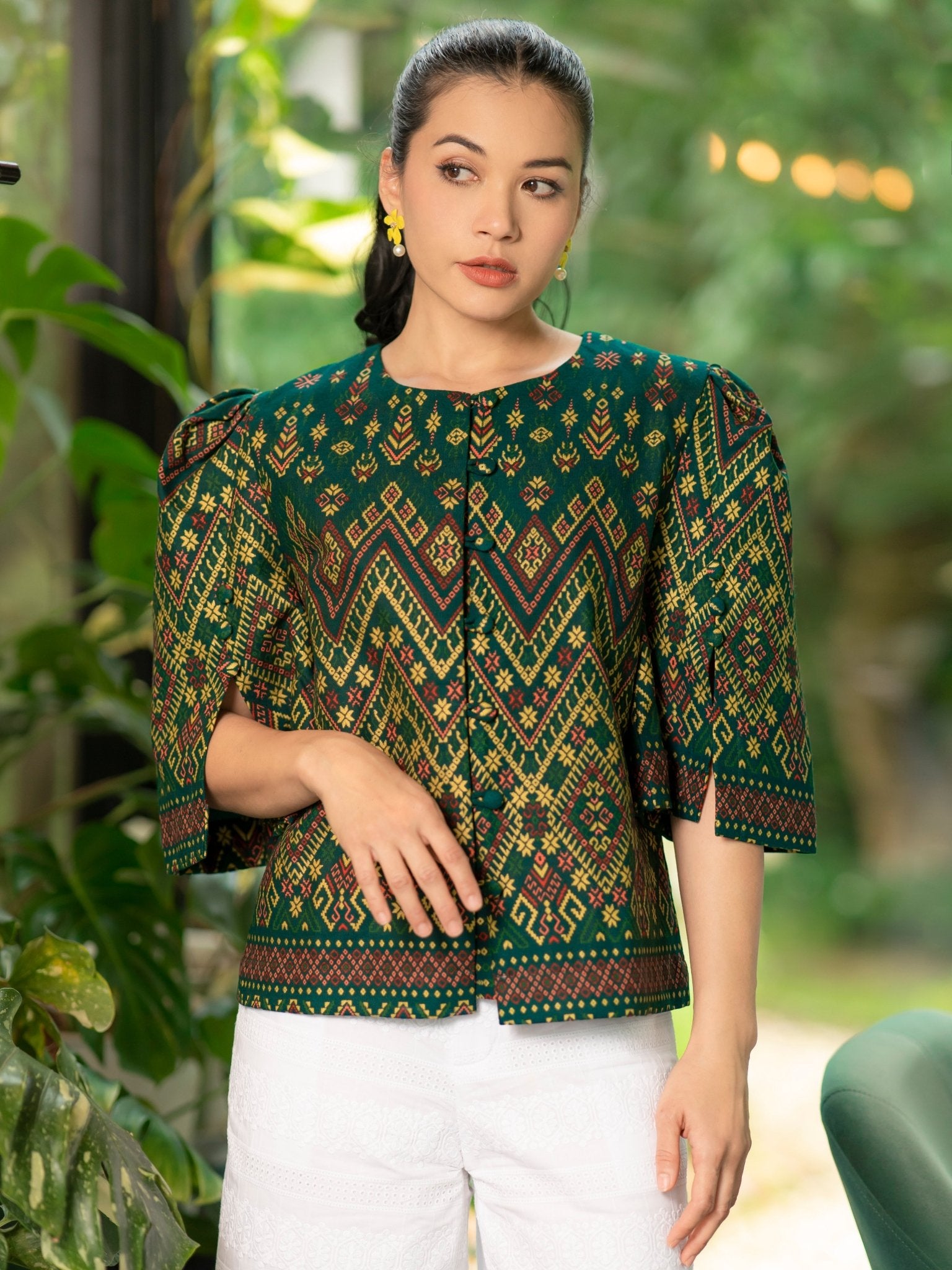 Kalasin Antique Blouse - SOUTH FABRIC