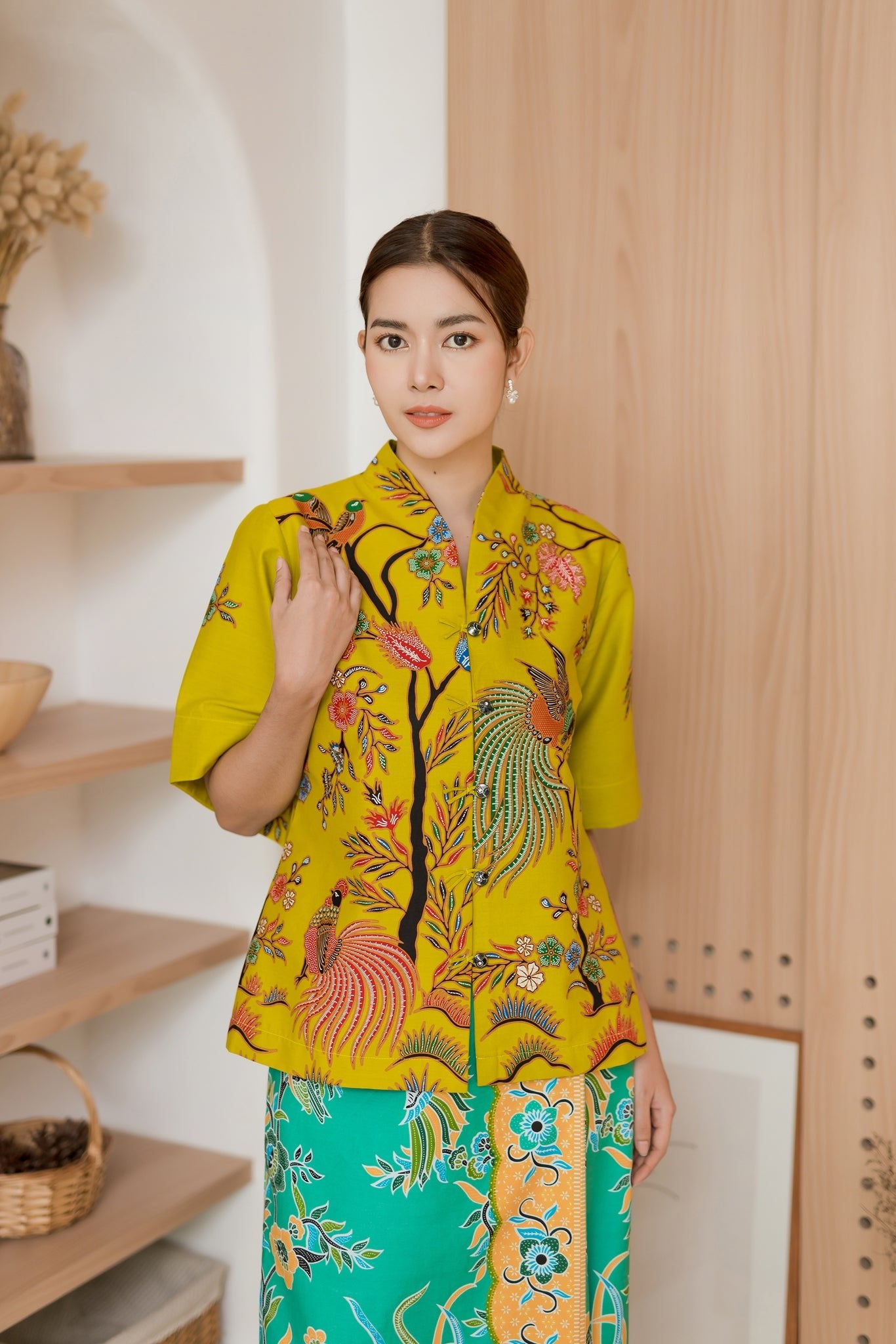 Khaifah Batik Blouse - SOUTH FABRIC