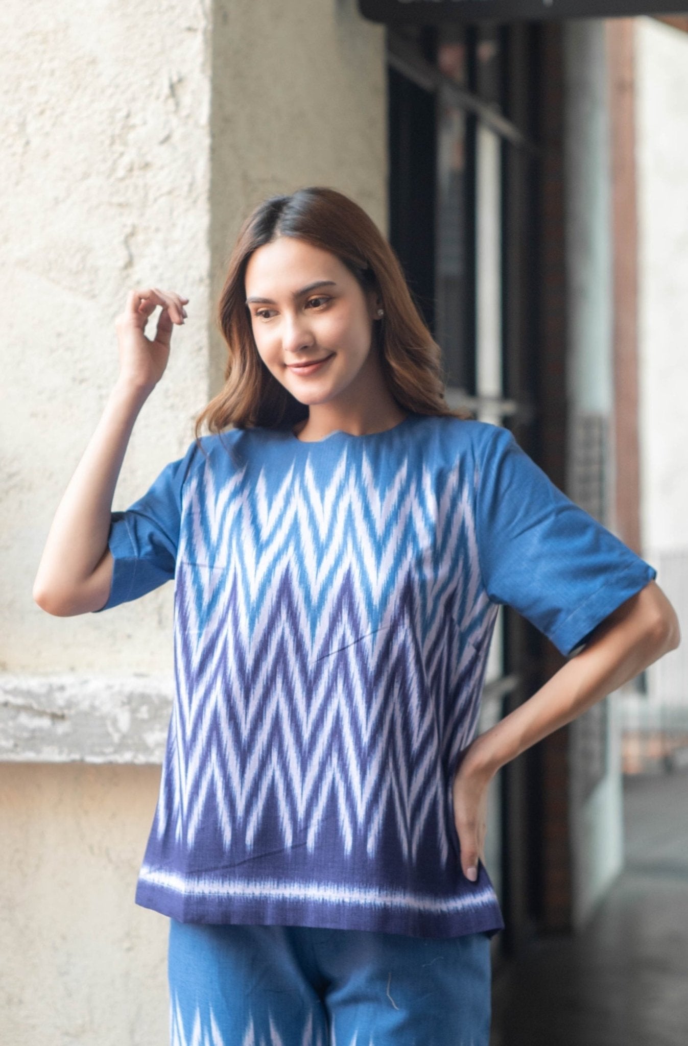 Kram Flirt Blouse - SOUTH FABRIC