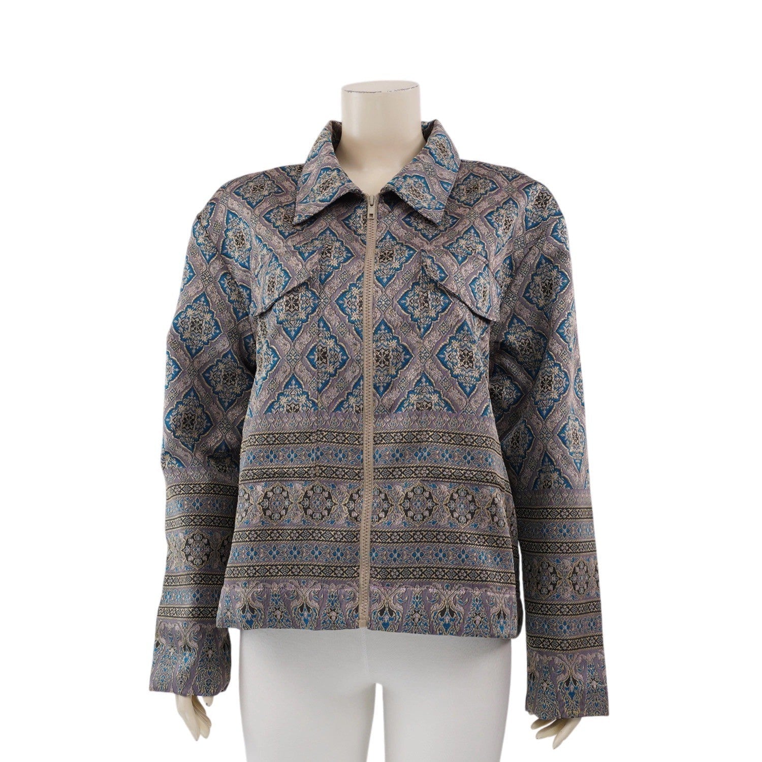 Mai Layyang Zip Jacket - SOUTH FABRIC