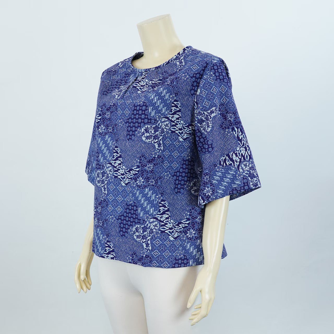 Malaysian Batik Blouse - SOUTH FABRIC