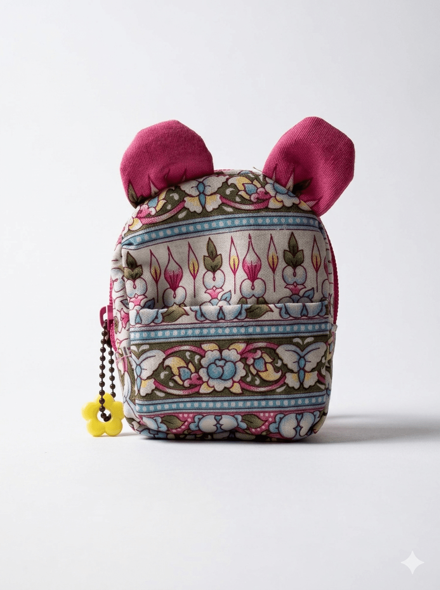Mini AirPod Backpack - Bear - KAMONMANEE