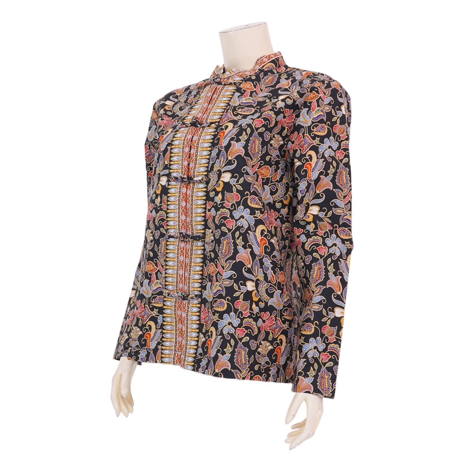 Mongkol Gold Batik Blouse - SOUTH FABRIC