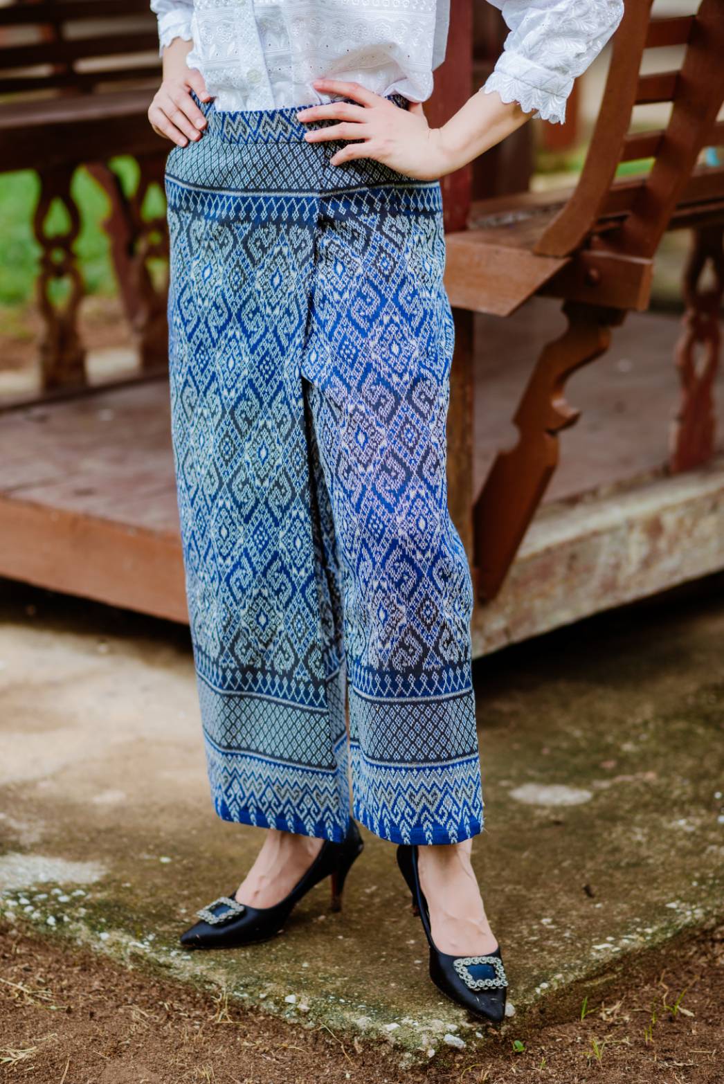 Mudmee Skirt Pants - SOUTH FABRIC