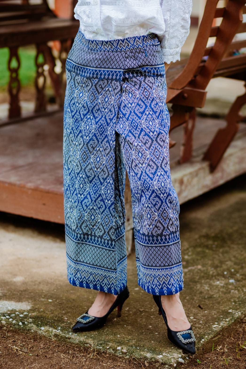 Mudmee Skirt Pants - SOUTH FABRIC