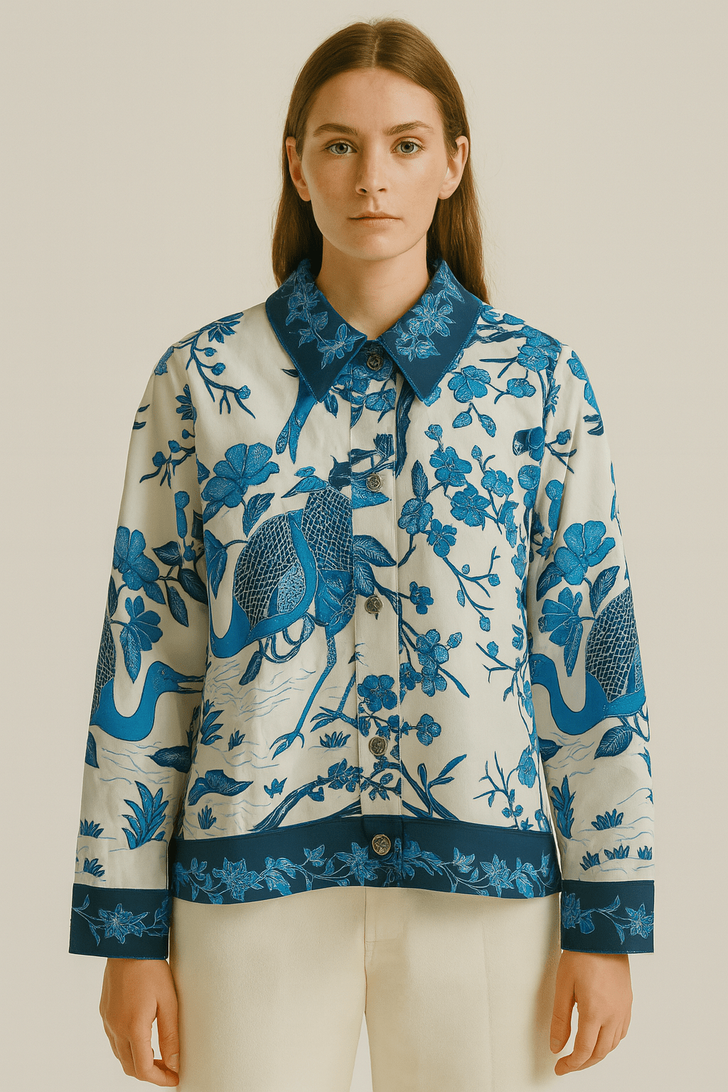 Oriental Blue Recreate Jacket - BALC