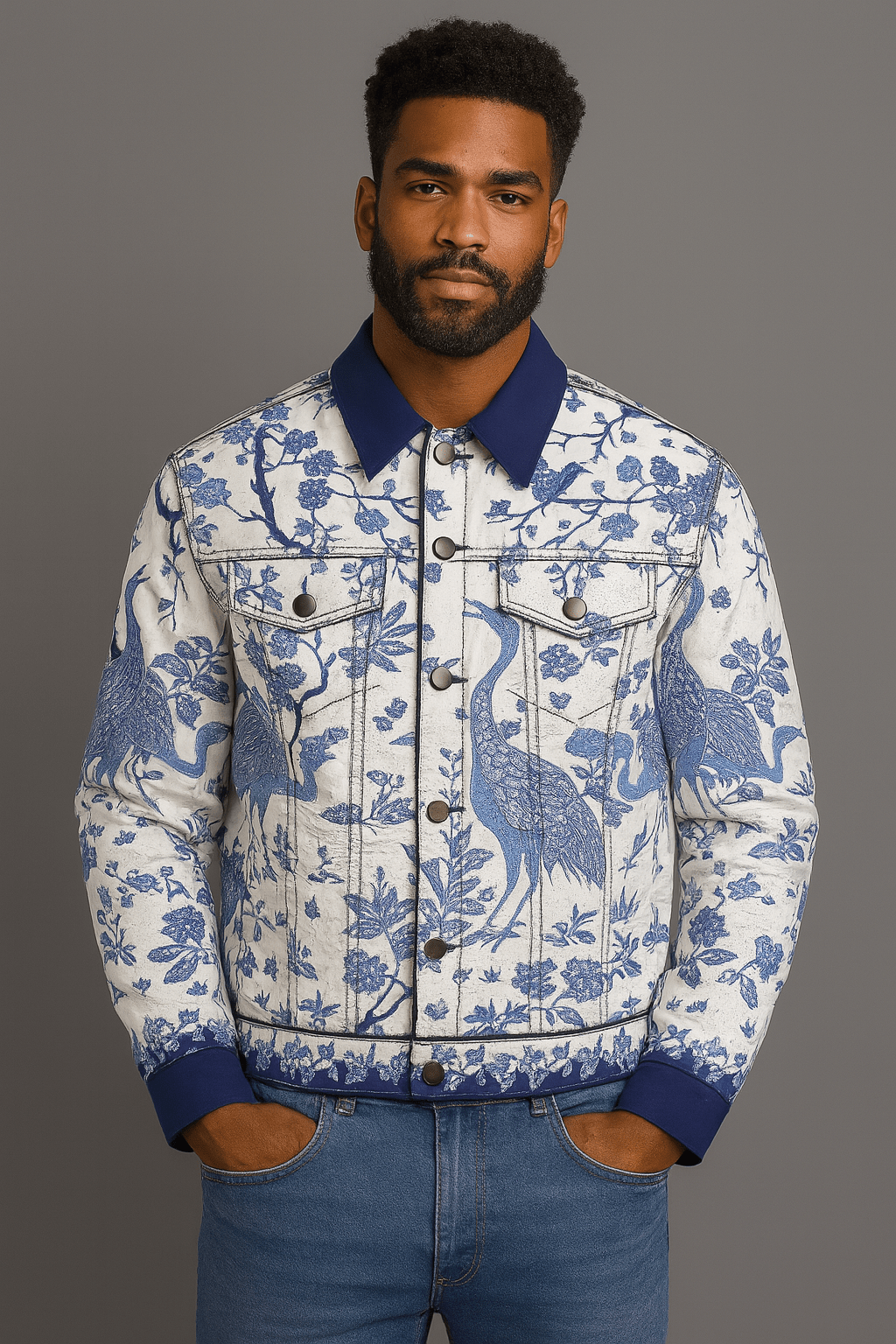 Oriental Blue Recreate Jacket - BALC