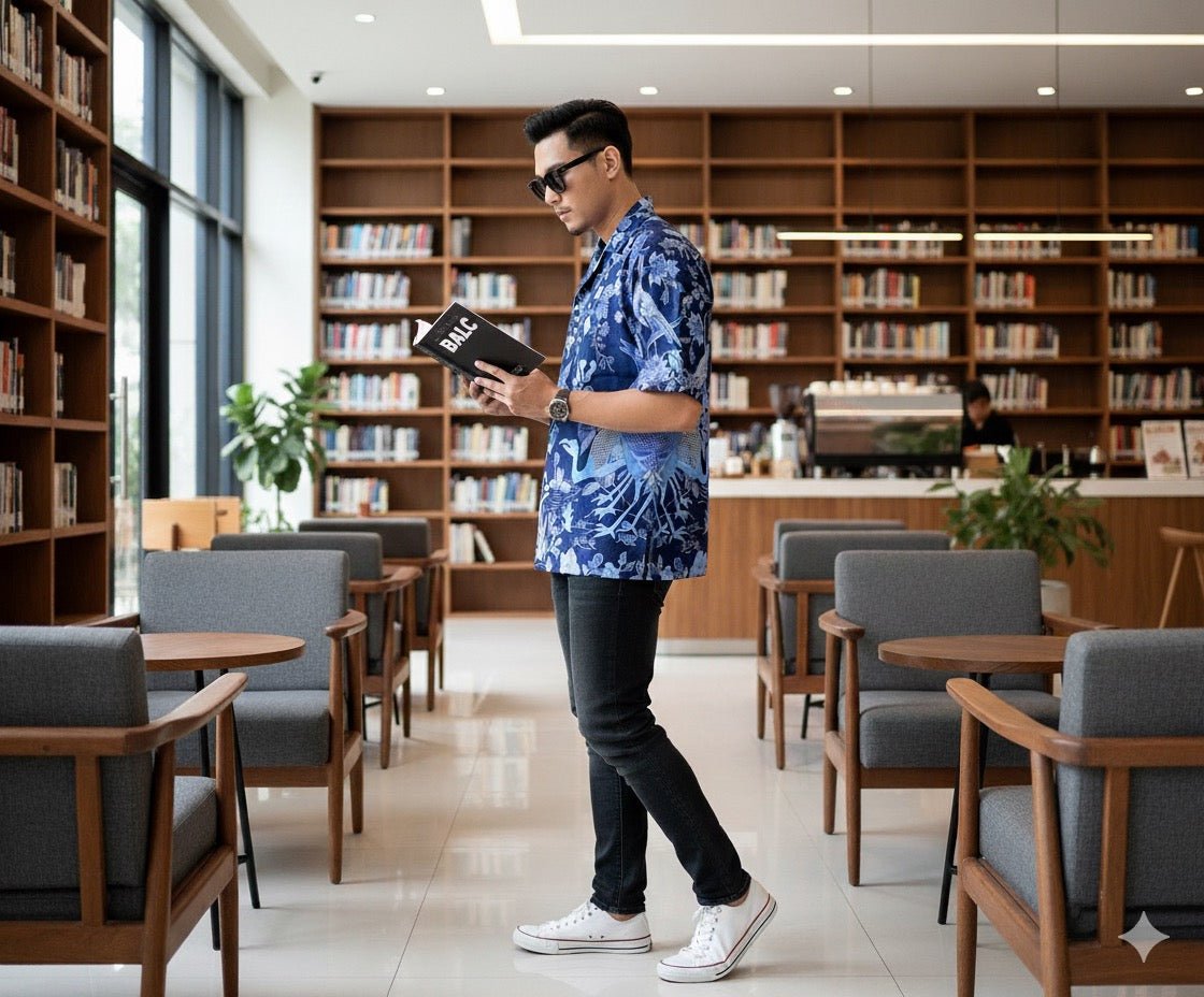 Oriental Blue Shirt - BALC