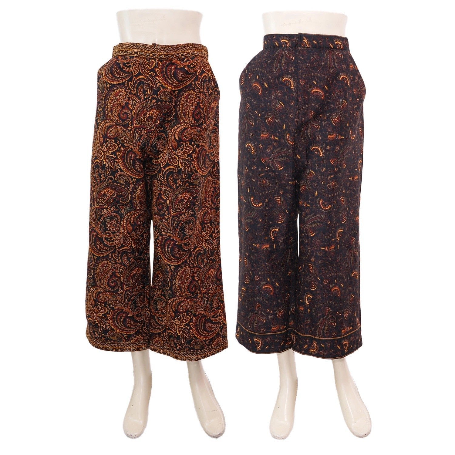 Ornate Heritage Palazzo Pants - SOUTH FABRIC