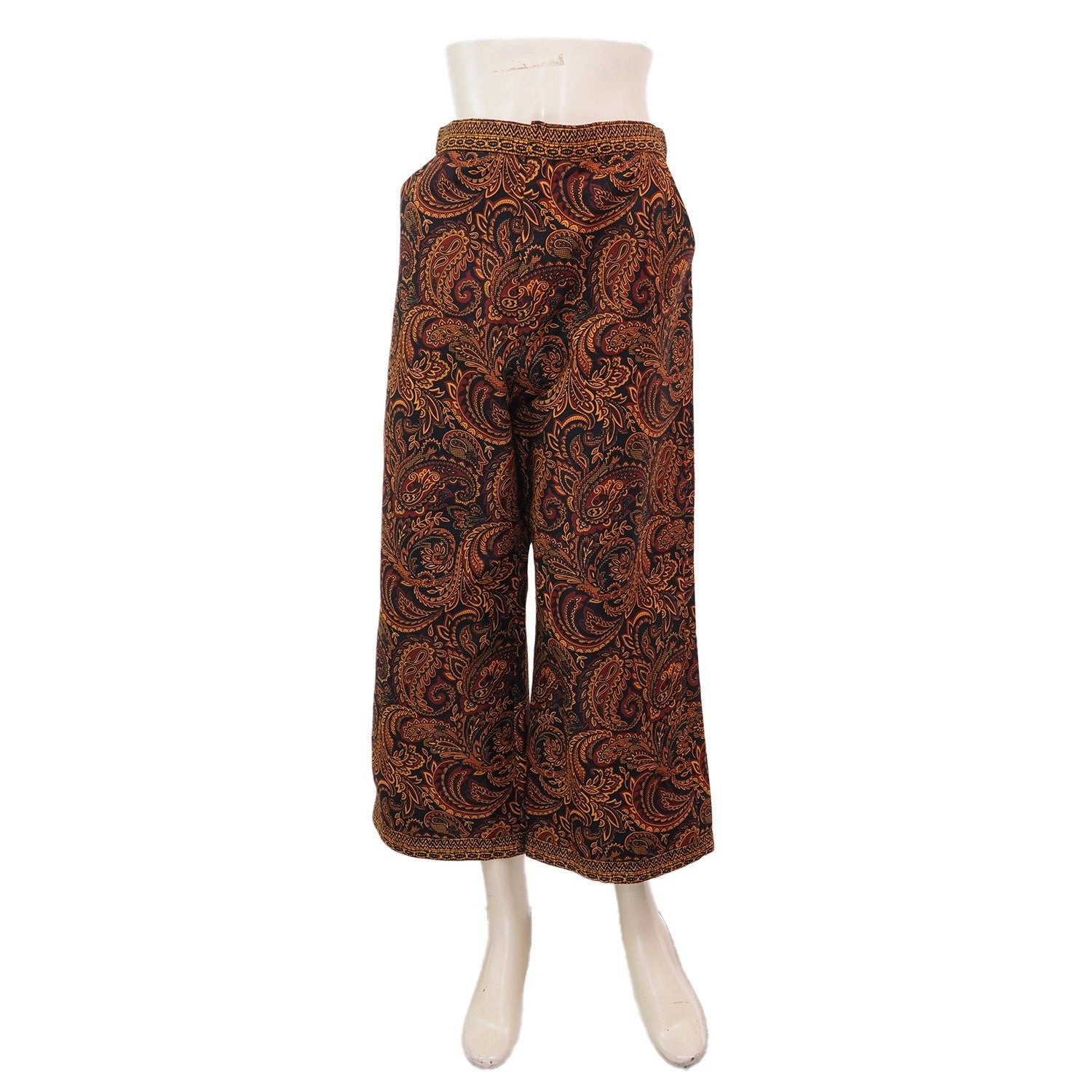 Ornate Heritage Palazzo Pants - SOUTH FABRIC