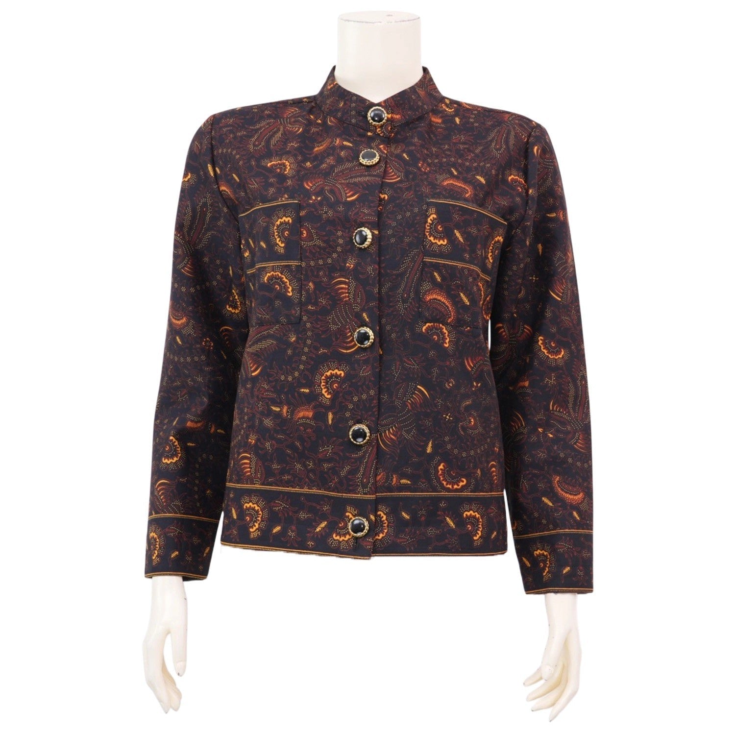 Ornate Heritage Palazzo Top - SOUTH FABRIC
