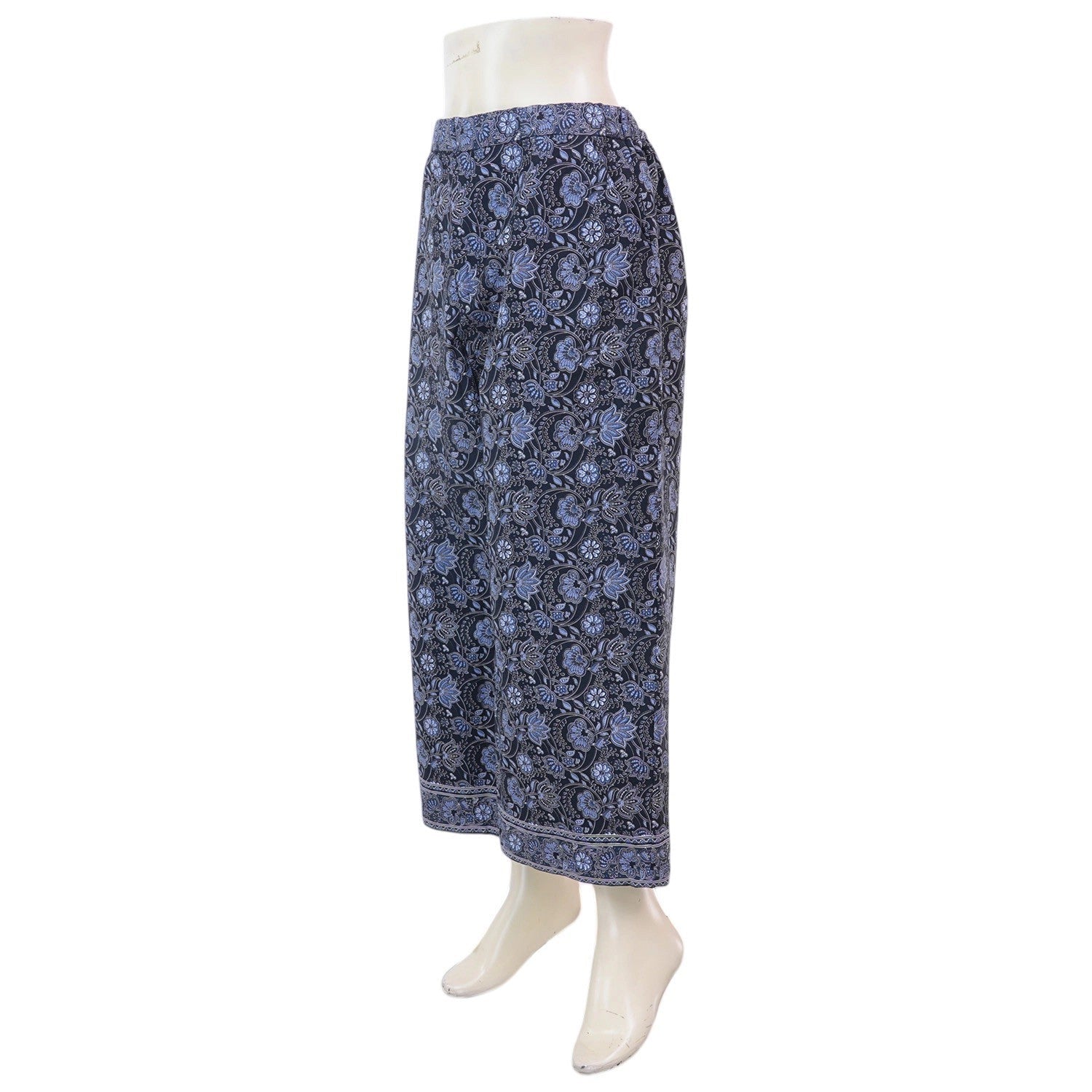 Paisley Wide - Leg Trousers - SOUTH FABRIC