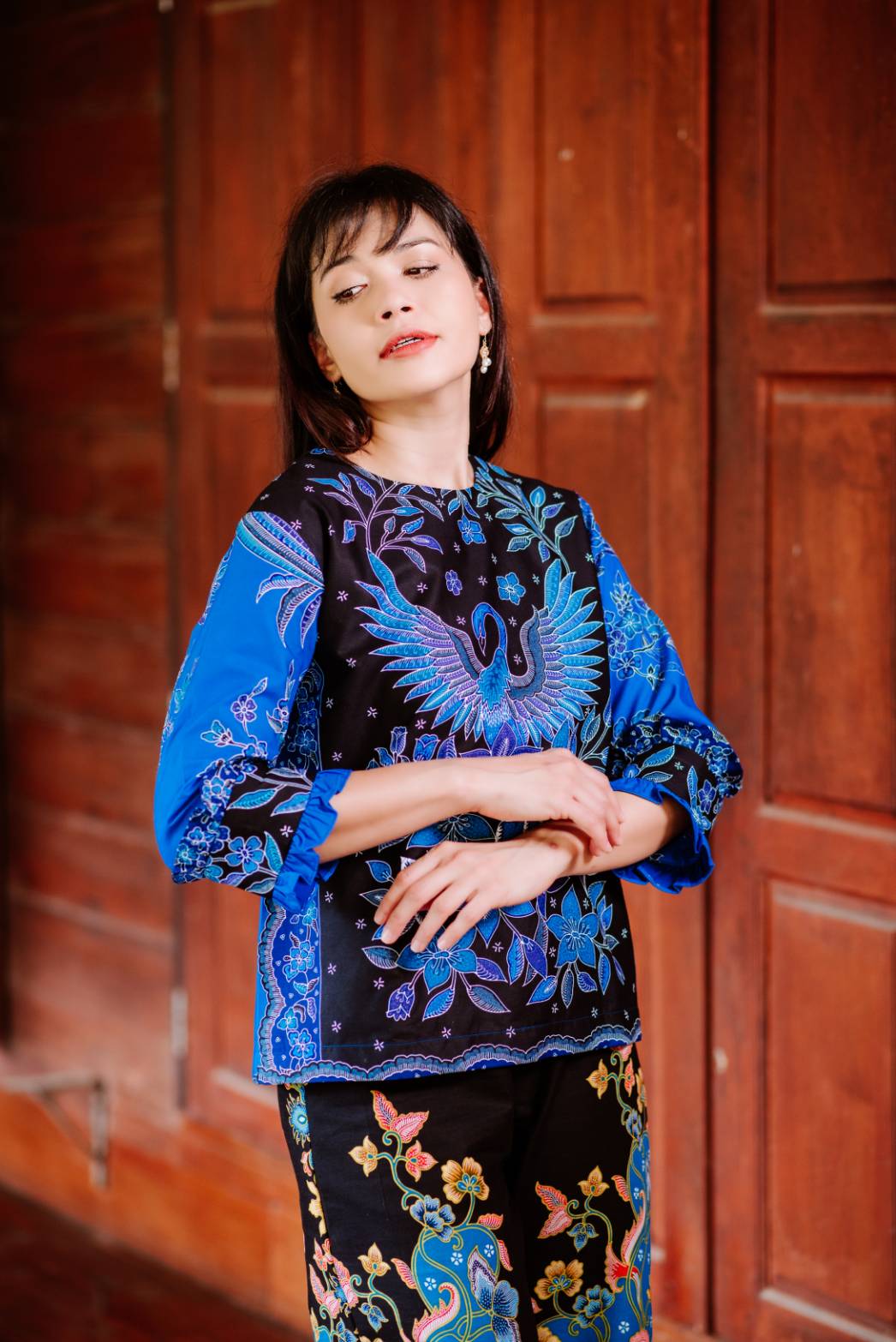 Paradise Batik Blouse - SOUTH FABRIC