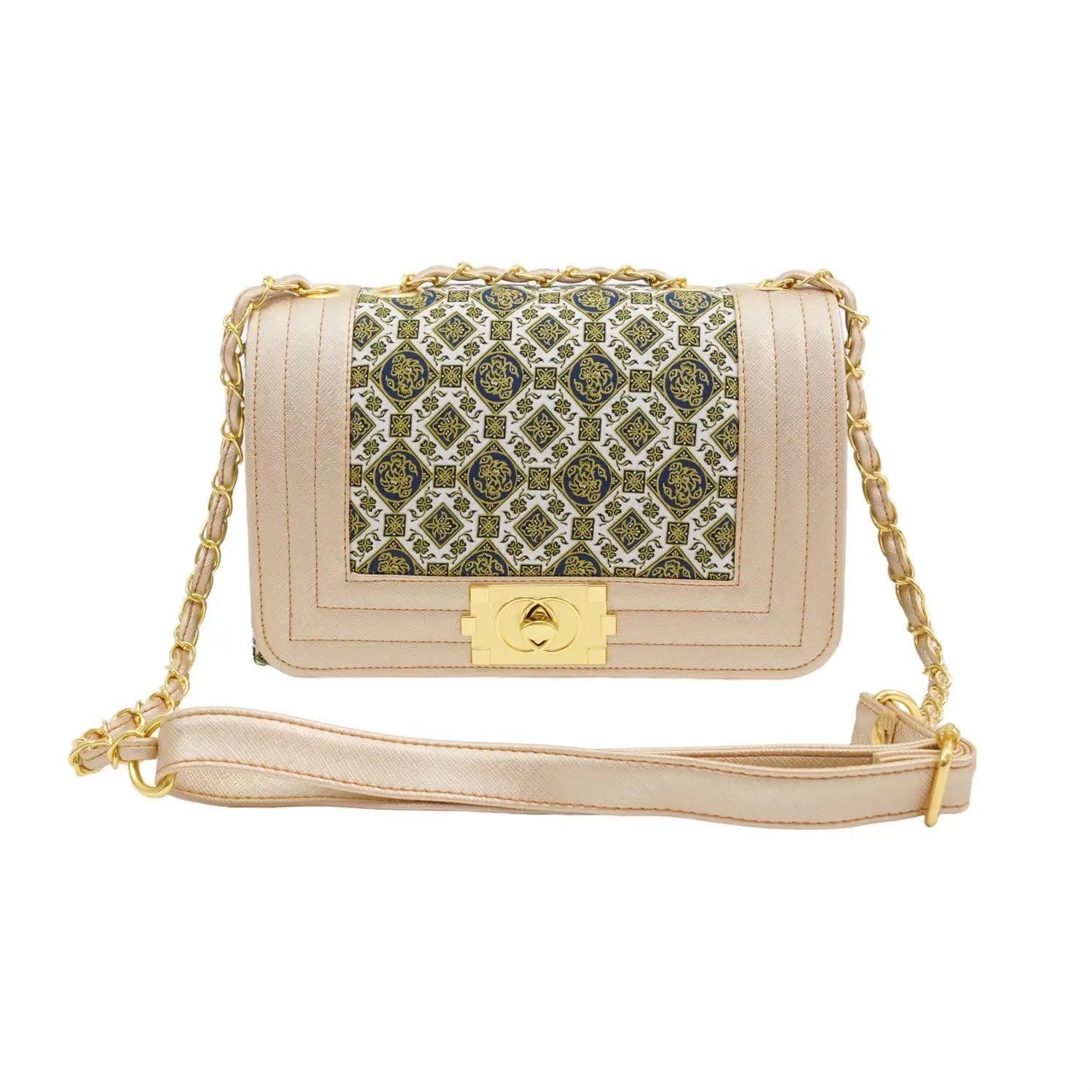 Parisian Rose Batik Crossbody Bag - KAMONMANEE