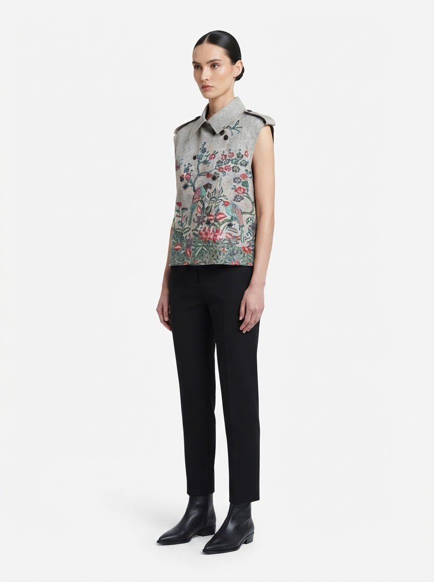 Parrot Sleeveless Coat - BALC