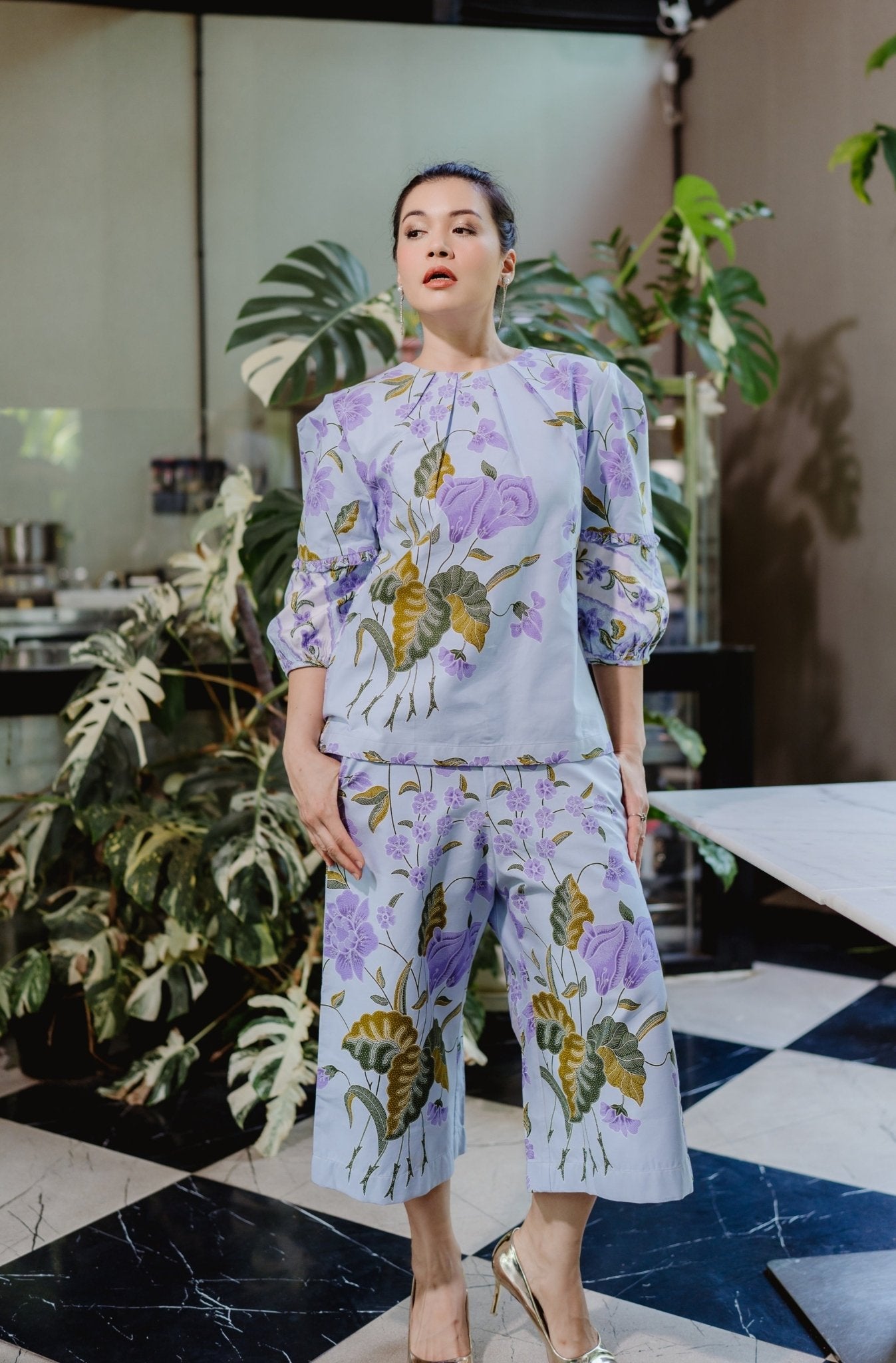 Pastel Batik Blouse - SOUTH FABRIC