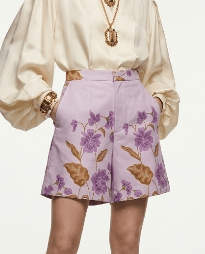 Pastel Batik Shorts - SOUTH FABRIC