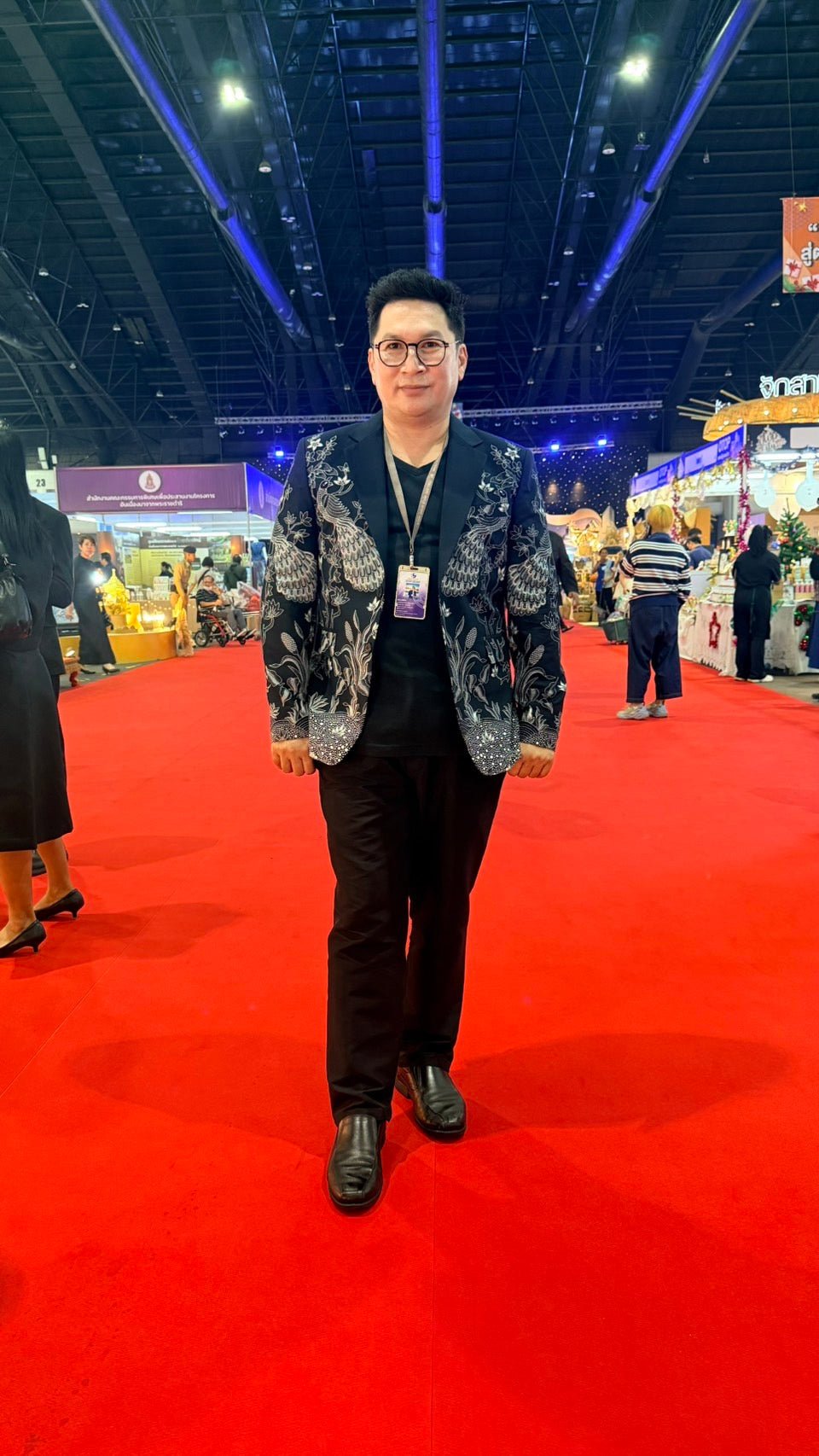 Peacock Batik Blazer - BALC