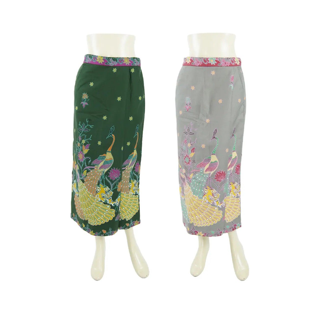 Peacock Skirt Pants - SOUTH FABRIC
