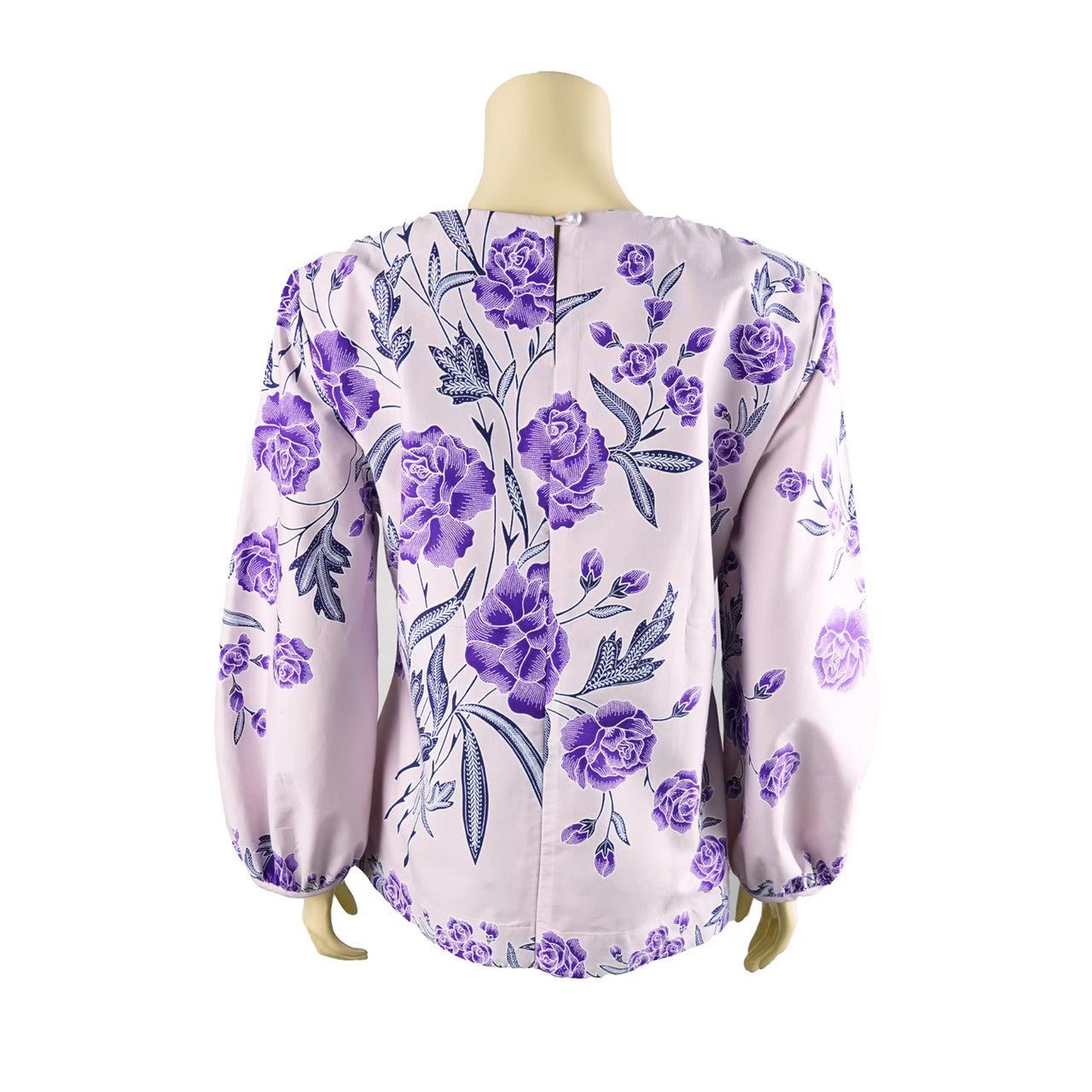 Peony Batik Blouse - SOUTH FABRIC