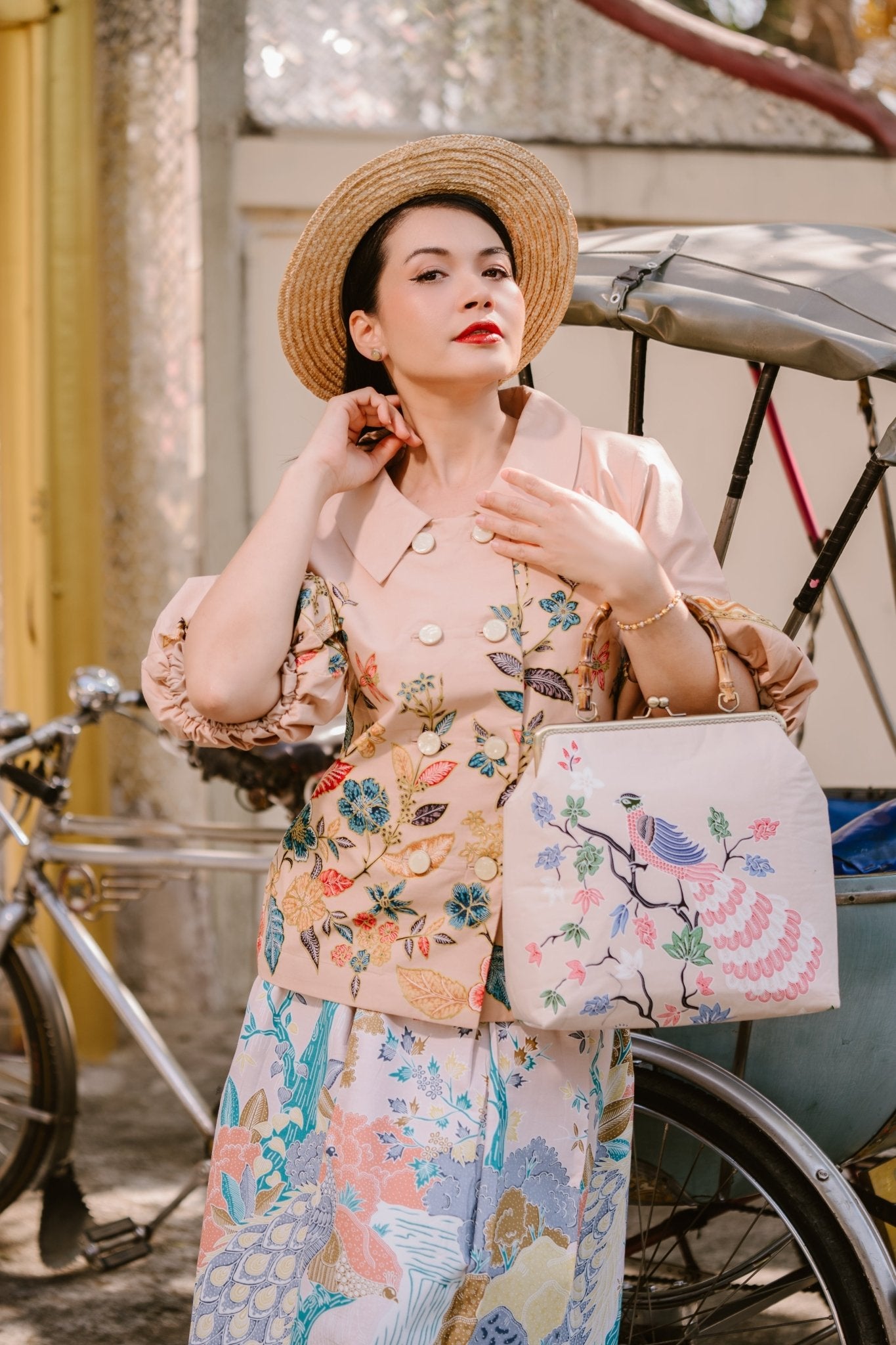 Pikul Batik Blouse - SOUTH FABRIC