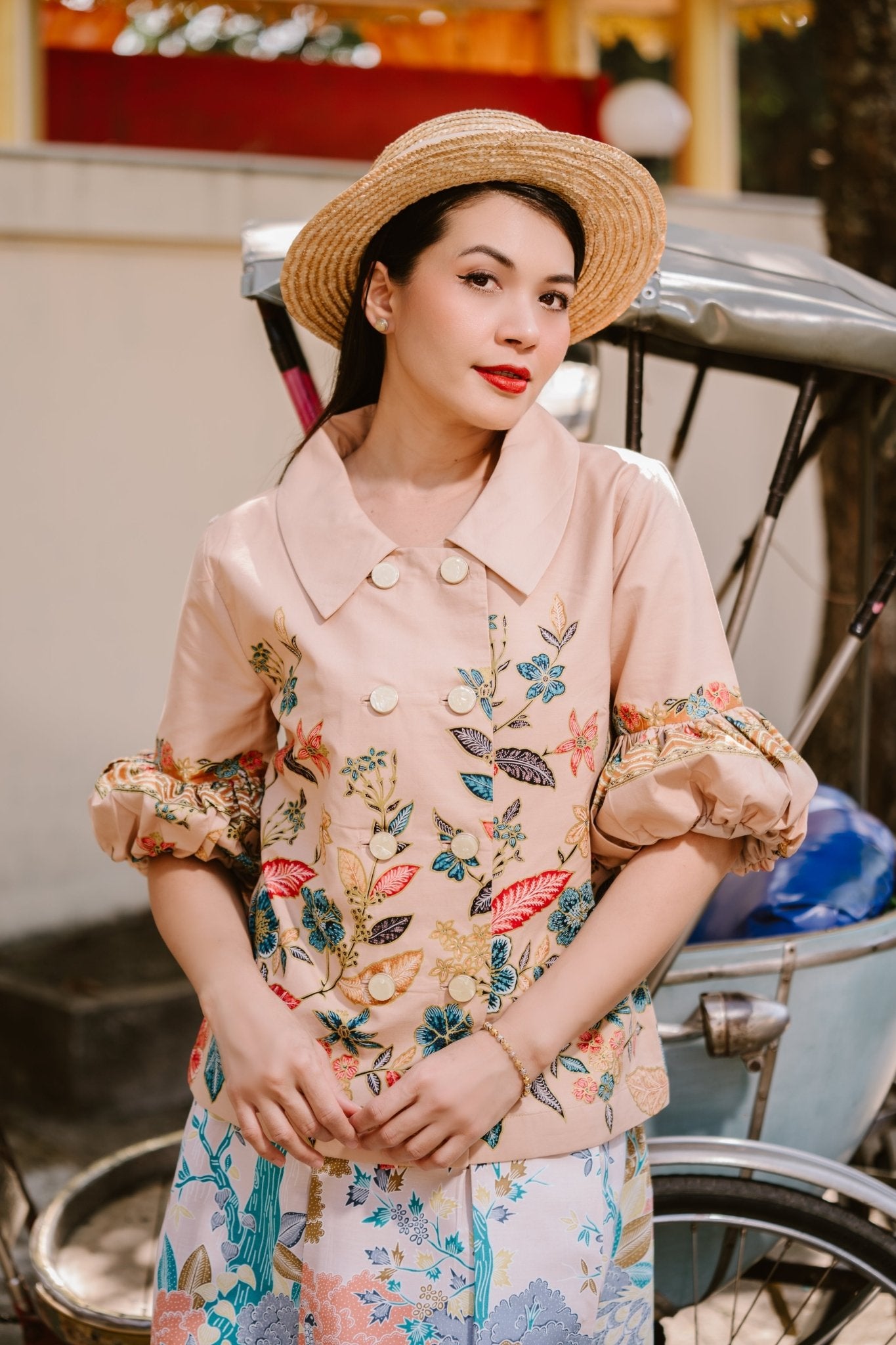 Pikul Batik Blouse - SOUTH FABRIC