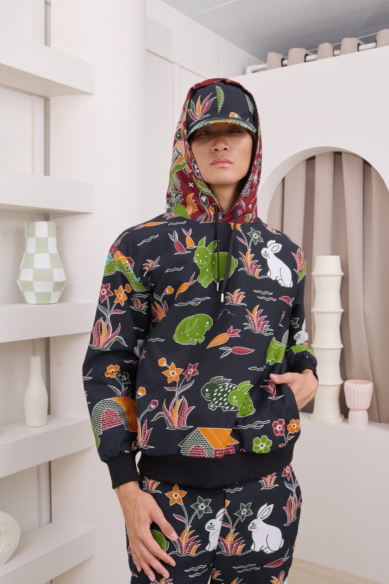 Rabbit Batik Hoodie - BALC