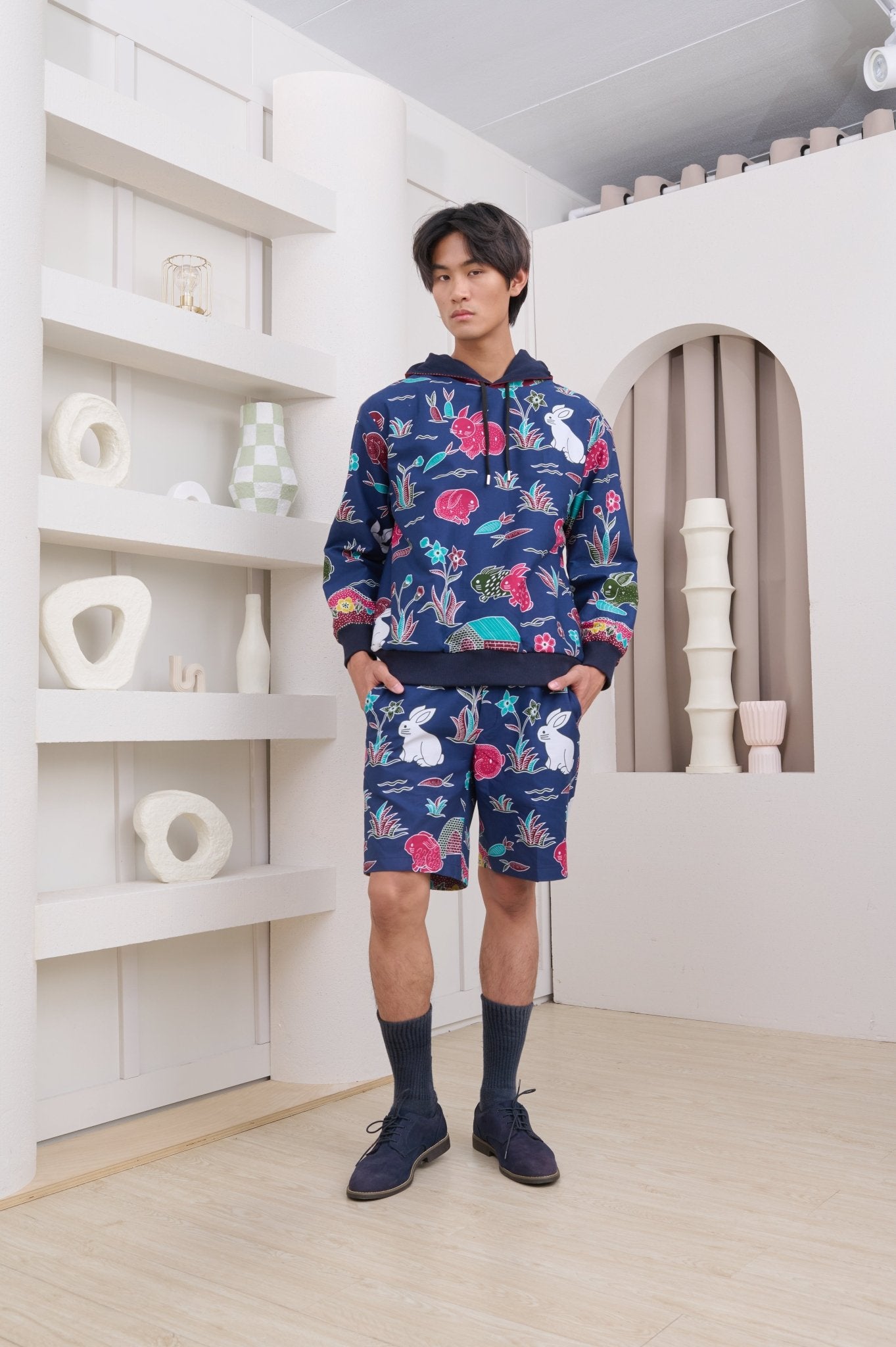 Rabbit Batik Hoodie - BALC